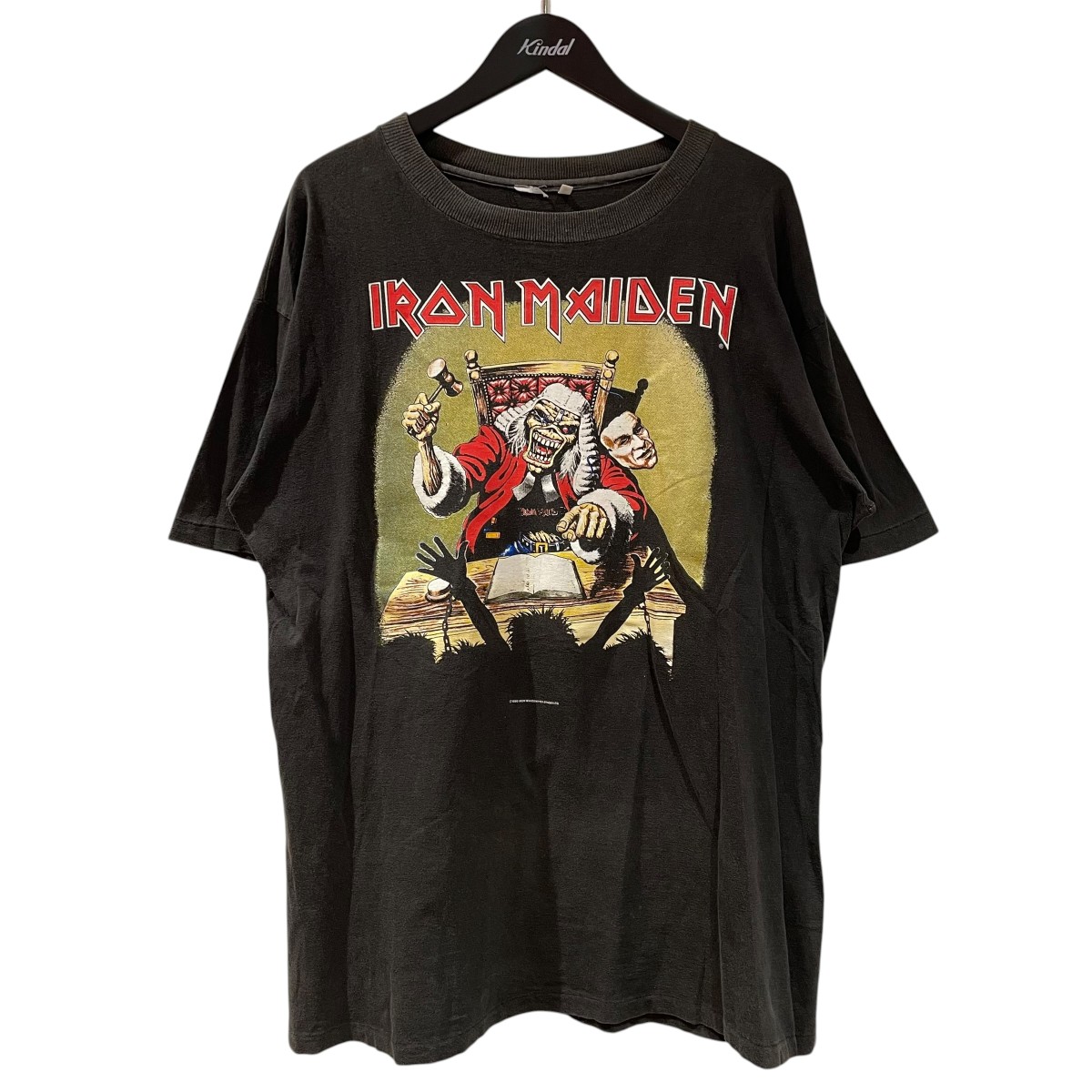 【中古】USED 90s IRON MAIDEN 半袖プルオーバー 黒いこと 大きさ：XL 【130426】（ユーズド）
