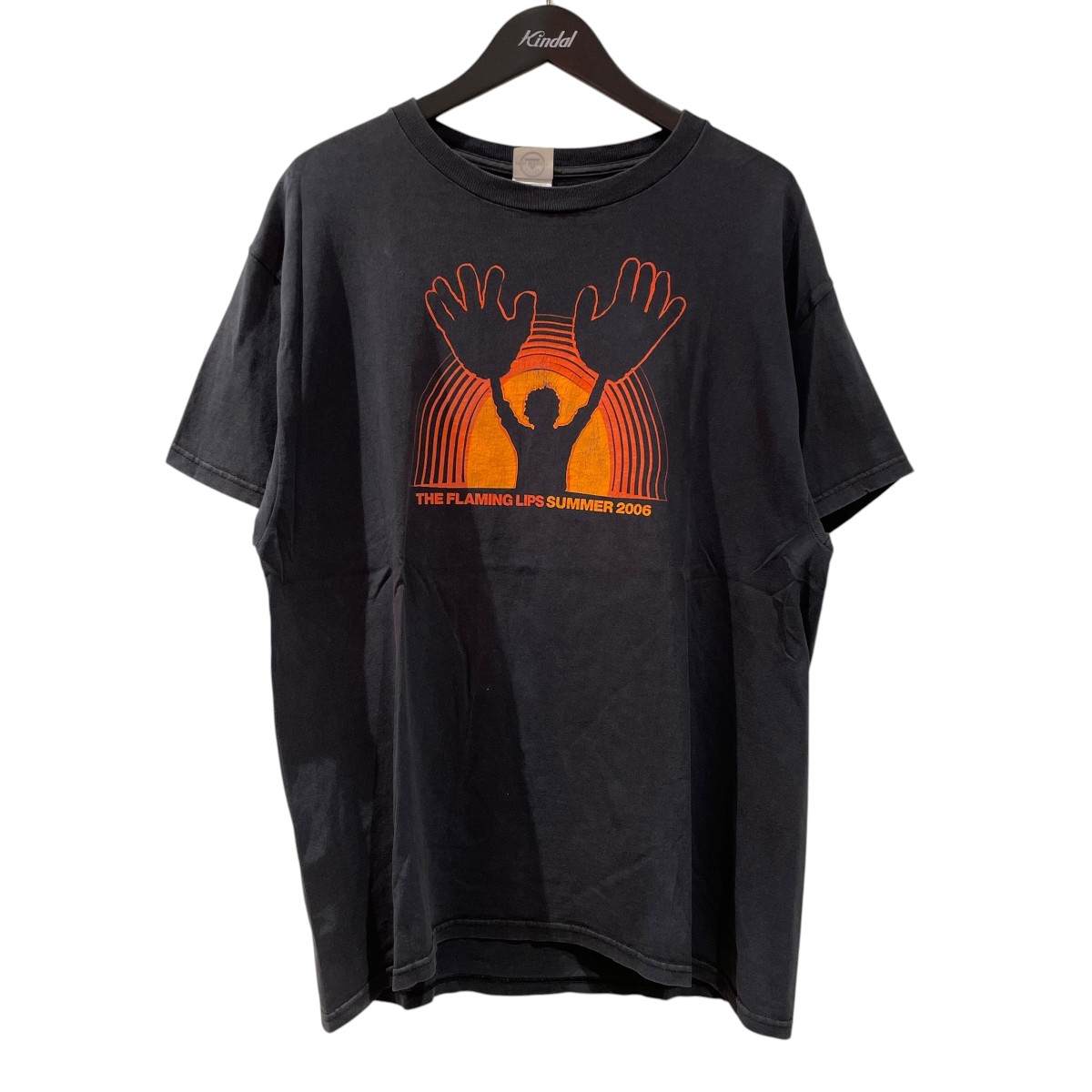 【中古】 USED　 00s THE FLAMING LIPS THE MYSTIC HEADSPACE SUMMER TOUR 半袖Tシャツ ブラック サイズ：L 【130426】（ユーズド）