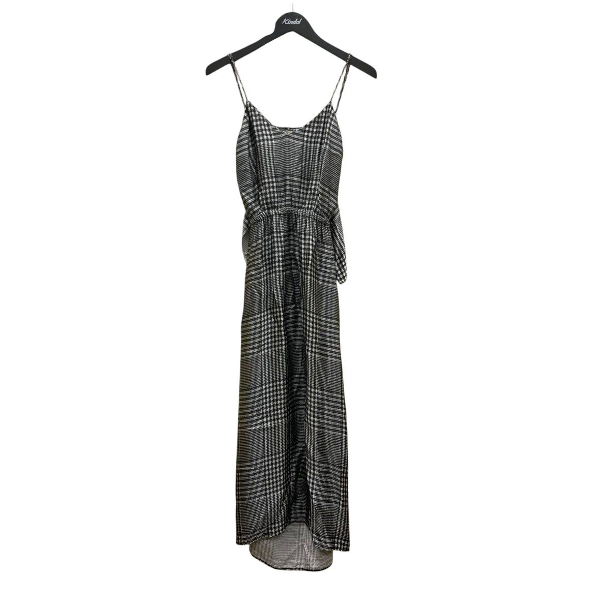 【中古】 MM6 Maison Margiela　 21SS ジャージーキャミソールワンピース キャミソールワンピース S52CT0613 ホワイト×ブラック サイズ：38 【130426】（マルタンマルジェラ）