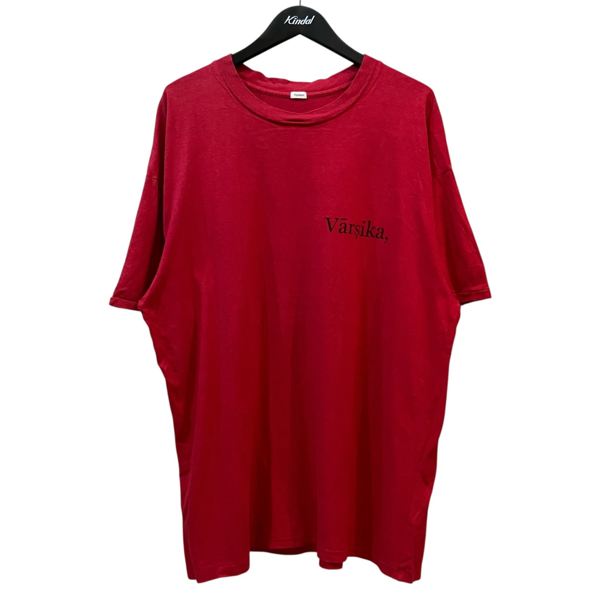 【中古】 Fujimoto　 プリントTシャツ FJ23S 11 003 レッド サイズ：2 【140426】（フジモト）