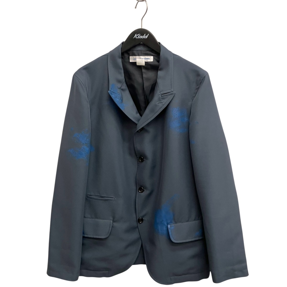 【中古】 COMME des GARCONS SHIRT　 24SS Woven Hand Printed テーラードジャケット FM-J502 モスグリーン サイズ：L 【140426】（コムデギャルソンシャツ） 32,604円
