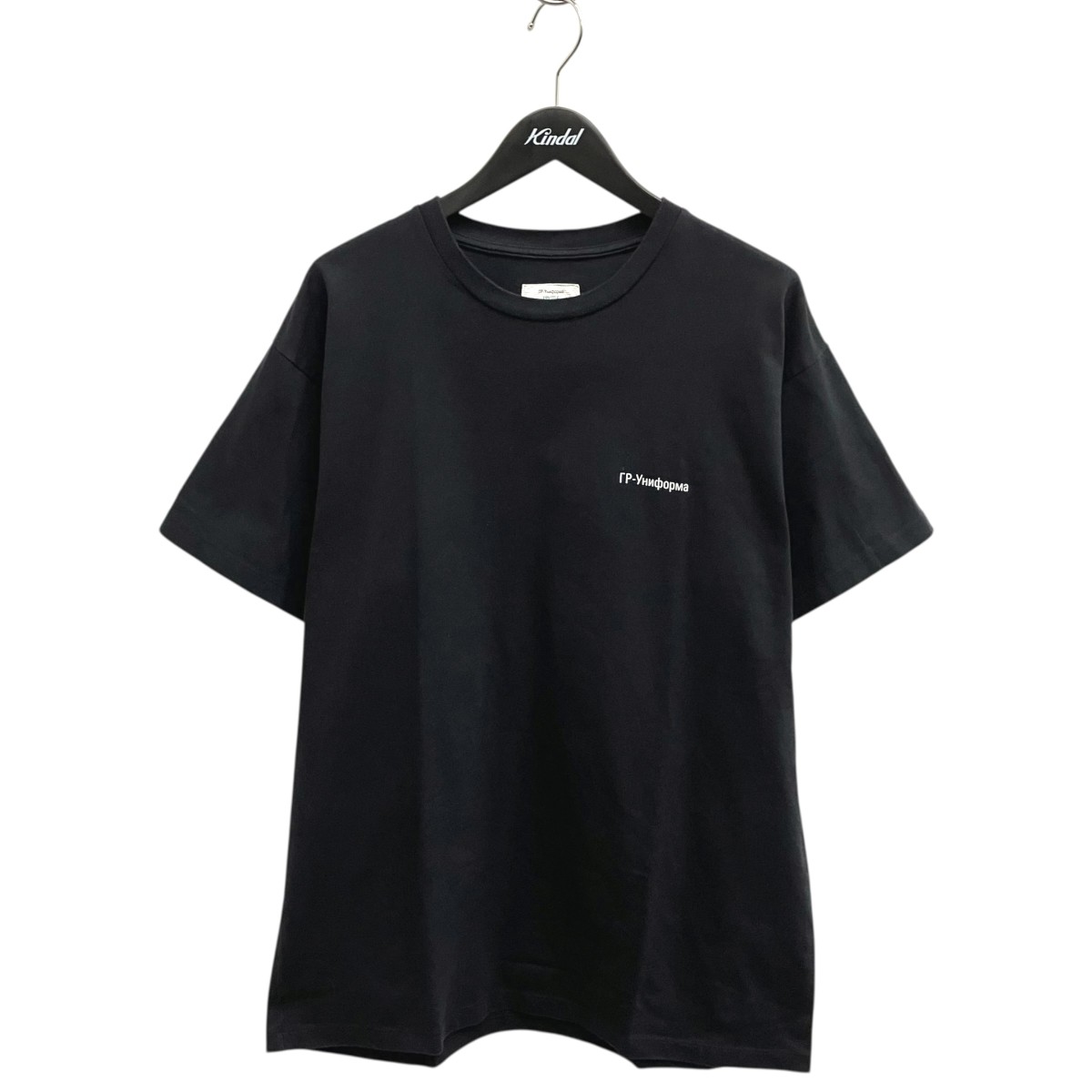 【中古】 Gosha Rubchinskiy　 半袖Tシャツ ブラック サイズ：L 【140426】（ゴーシャラブチンスキー）