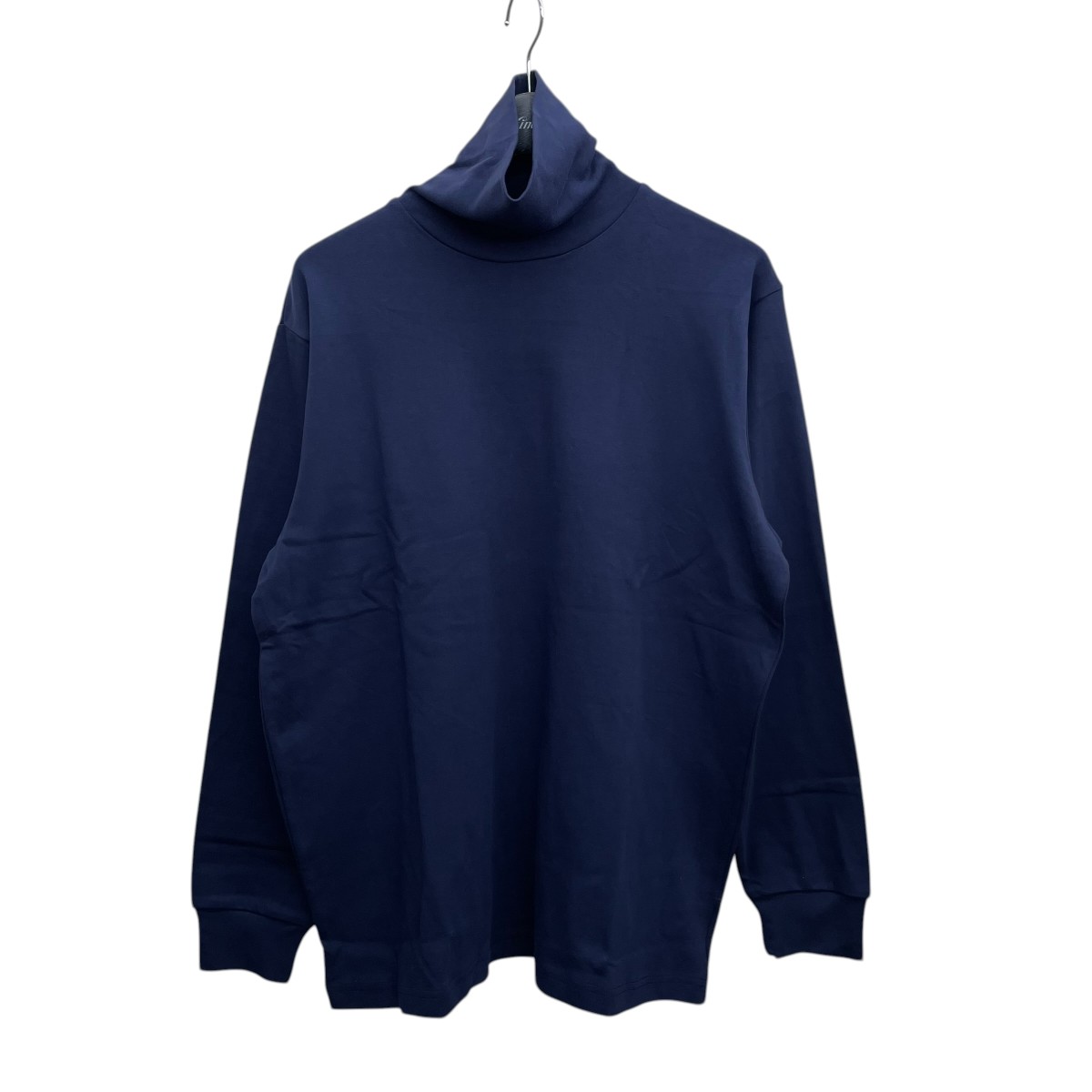 【中古】 DRESS　 モックネックカットソー 25-02D-CTN ネイビー サイズ：L 【140426】（ドレス）
