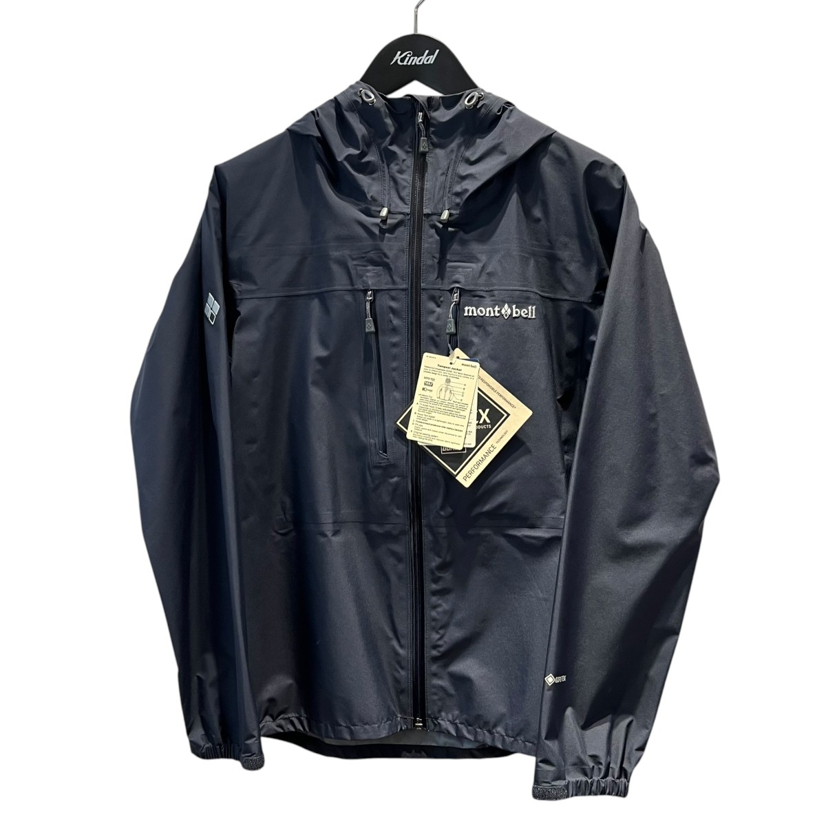 【中古】 mont-bell　 GORE-TEX ﾃﾝﾍﾟｽﾄｼﾞｬｹｯﾄ マウンテンジャケット 1128723 ネイビー サイズ：M 【130426】（モンベル）