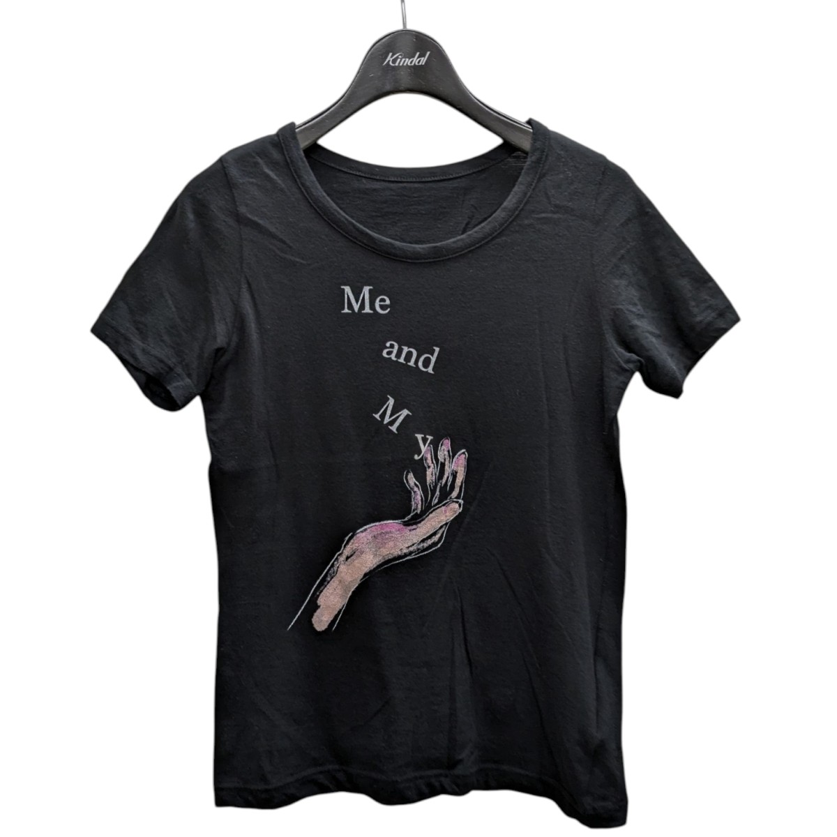 【中古】YOHJI YAMAMOTO STF COTTON SINGLE JERSEY PT SHORT SLV T 半袖Tシャツ FP-T96-093 ブラック サイズ：2 【140426】（ヨウジヤマモト）