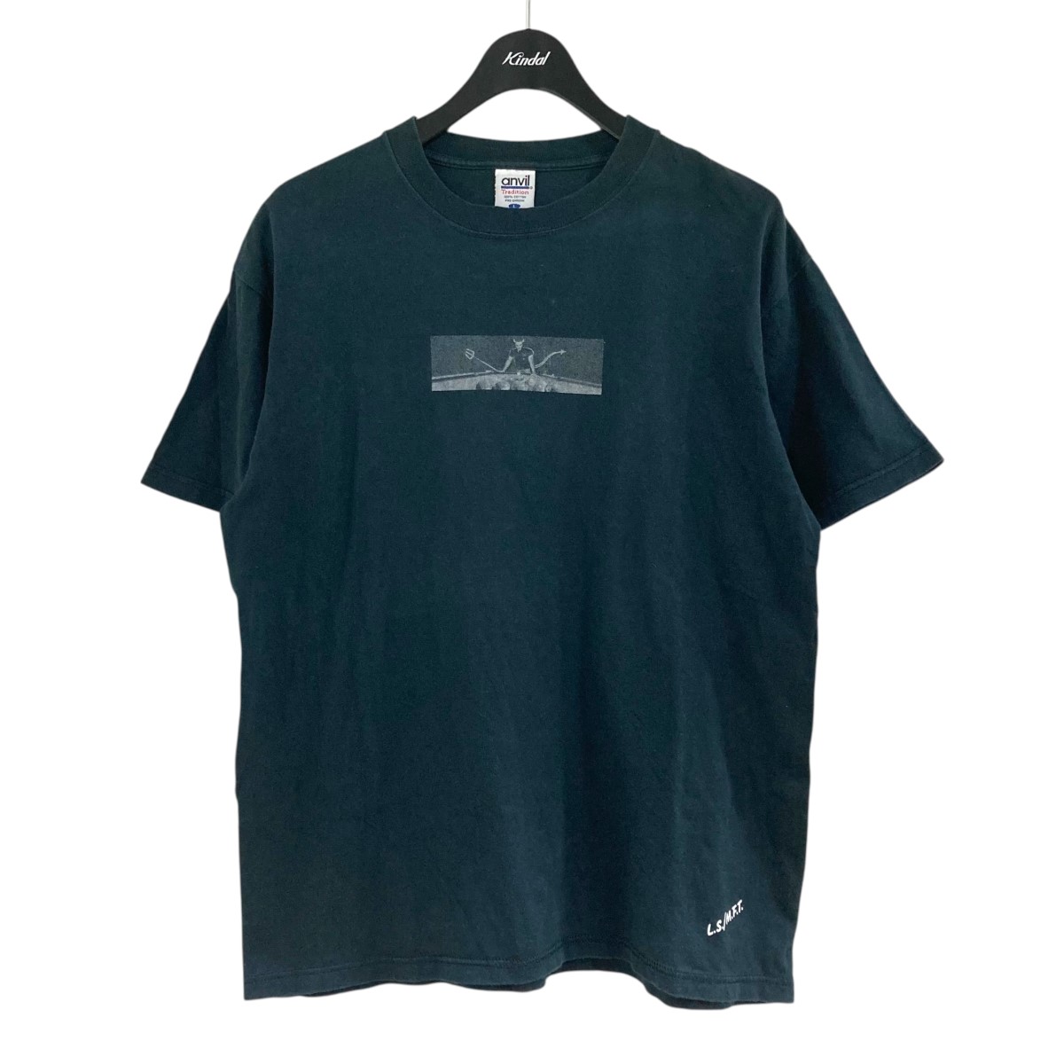 【中古】 anvil　 ヴィンテージTシャツ ネイビー サイズ：L 【140426】（アンヴィル）