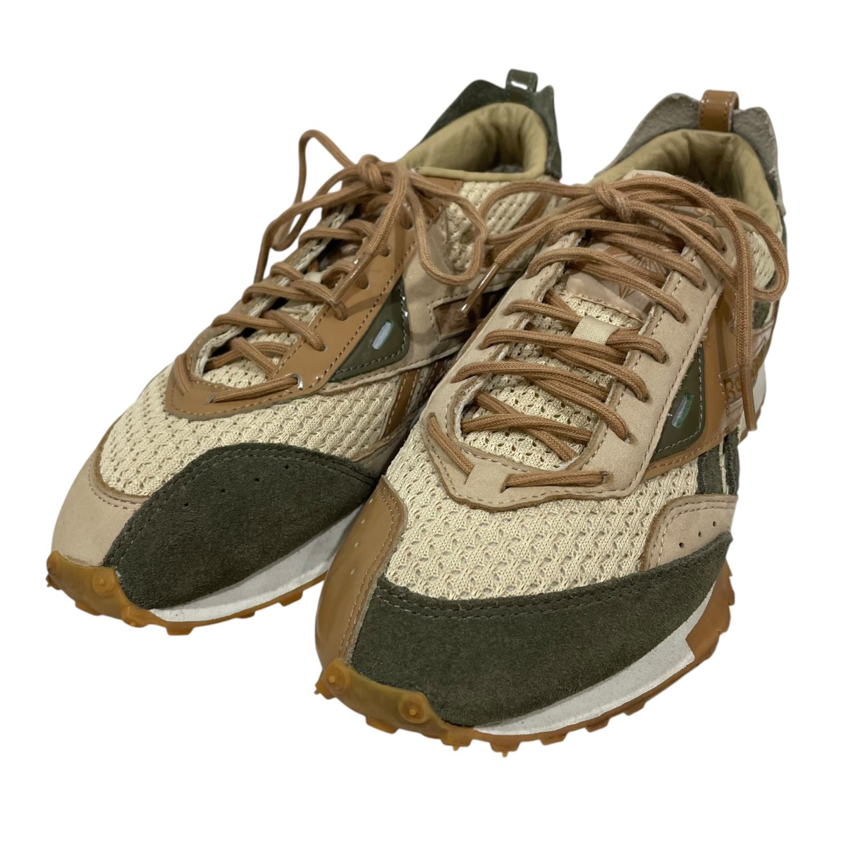 【中古】Reebok×Engineered Garments スニーカー LX 2200 FZ5847 キャメル・オリーブ サイズ：26.5cm 【140426】（リーボック×エンジニアドガーメンツ）
