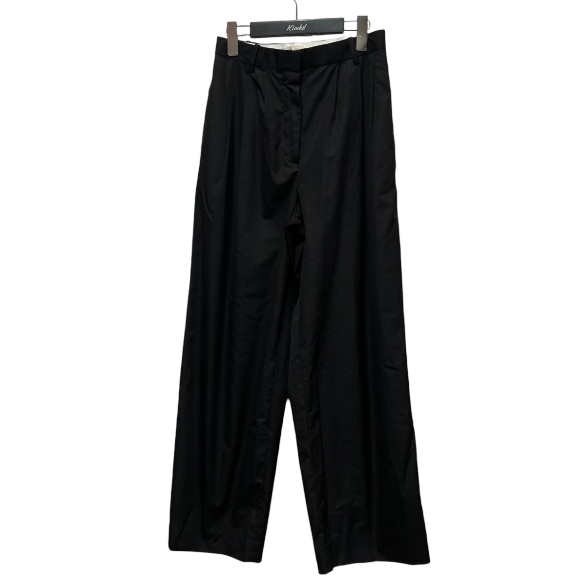 【中古】THE ROW BUFUS スラックス 6991 W2403 黒いこと 大きさ：0 【140426】（ザロウ）