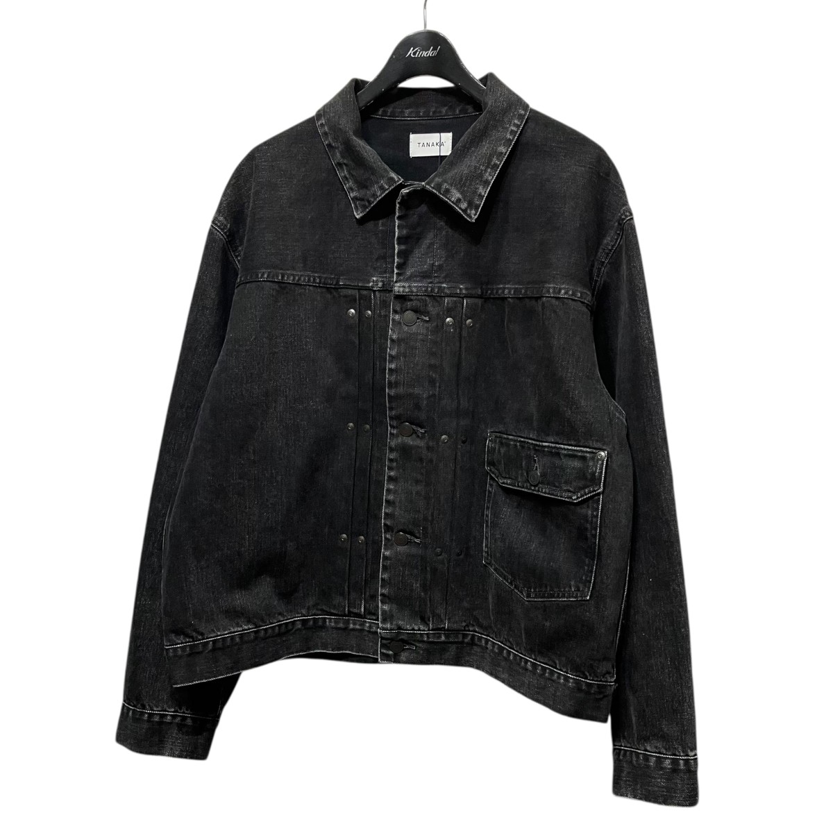 【中古】 TANAKA　 デニムジャケット ST-40 ブラック サイズ：L 【140426】（タナカ）