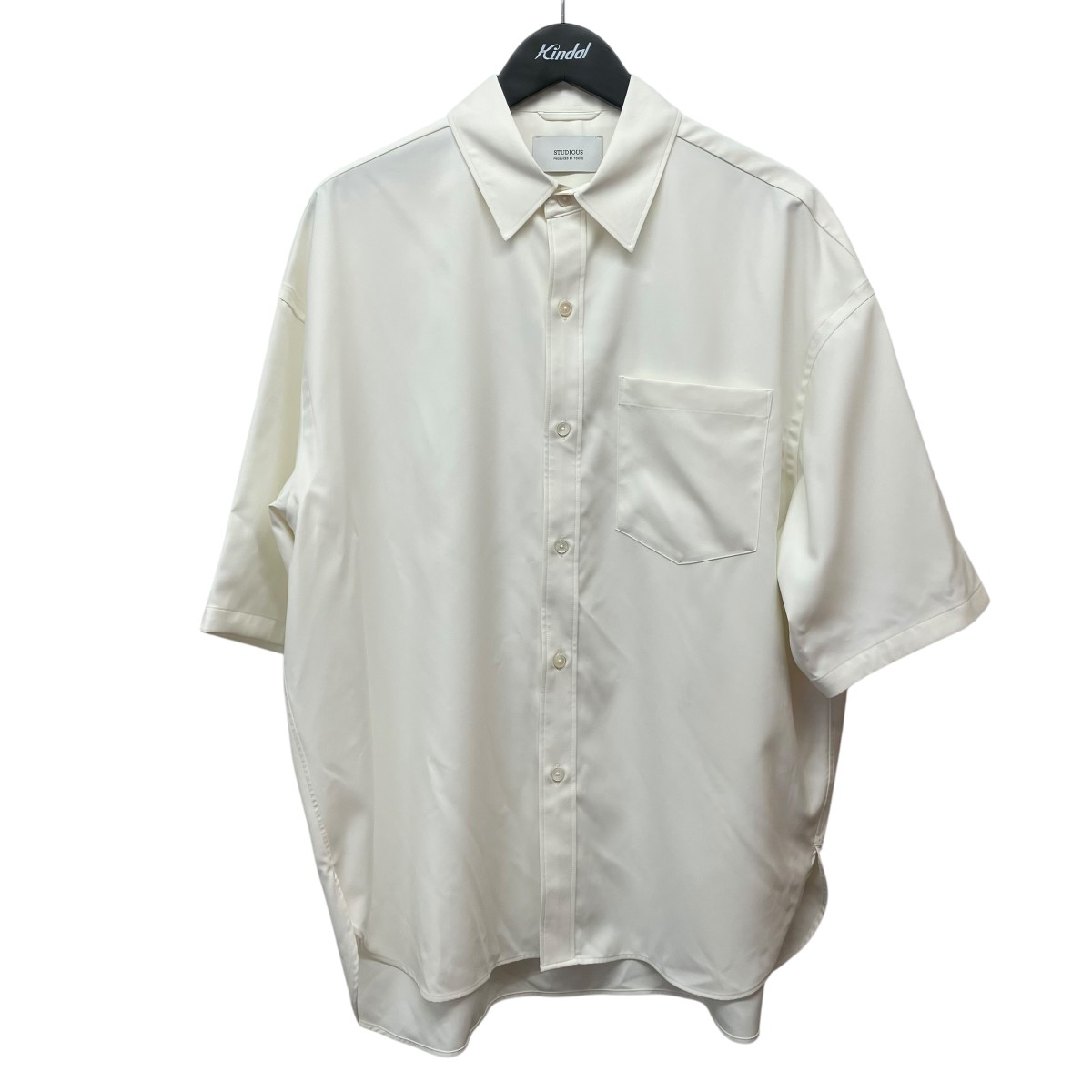 【中古】 STUDIOUS　 SUKENAI SHIRTS S S リラックスシャツ 115302019 ホワイト サイズ：2 【140426】（ステュディオス） 6,906円