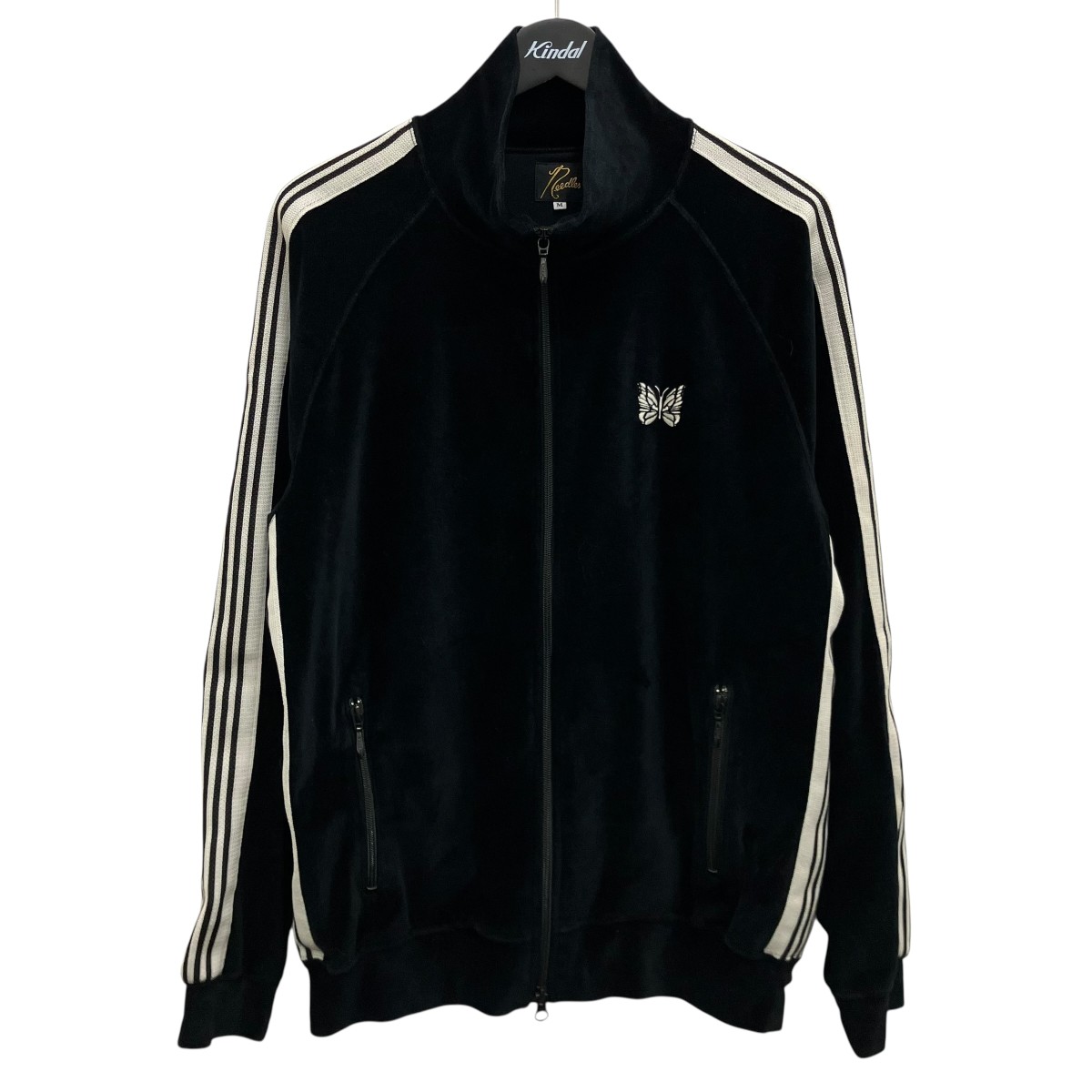 【中古】 Needles　 【Track Jacket - C Pe Velour】 ベロアトラックジャケット OT1610 ブラック サイズ：M 【140426】（ニードルズ）