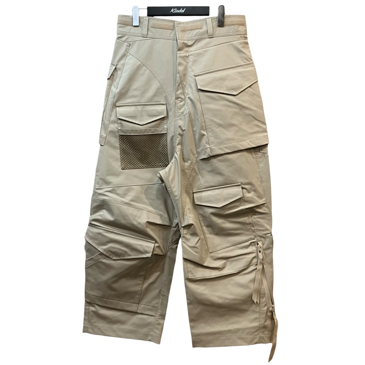 【中古】\u003cBR\u003eCDG JUNYA WATANABE MAN\u003cBR\u003e24SS 再組み立てるワイドカーゴパンツ WM P020 カーキ 大きさ：M\u003cBR\u003e【必要経費思いかえす】