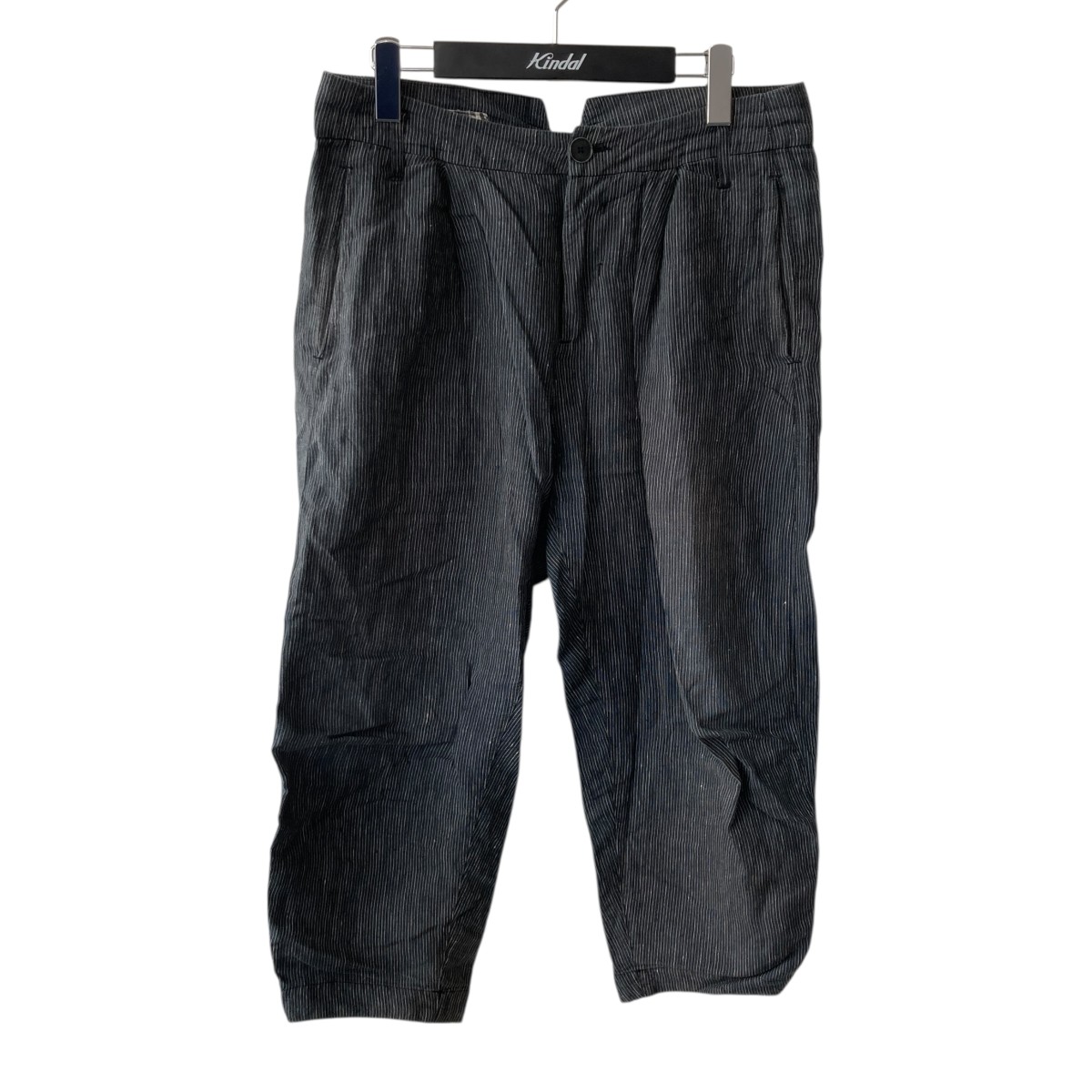 【中古】 Hannibal．　 ストライプパンツ ブラック サイズ：46 【150426】（ハンニバル）