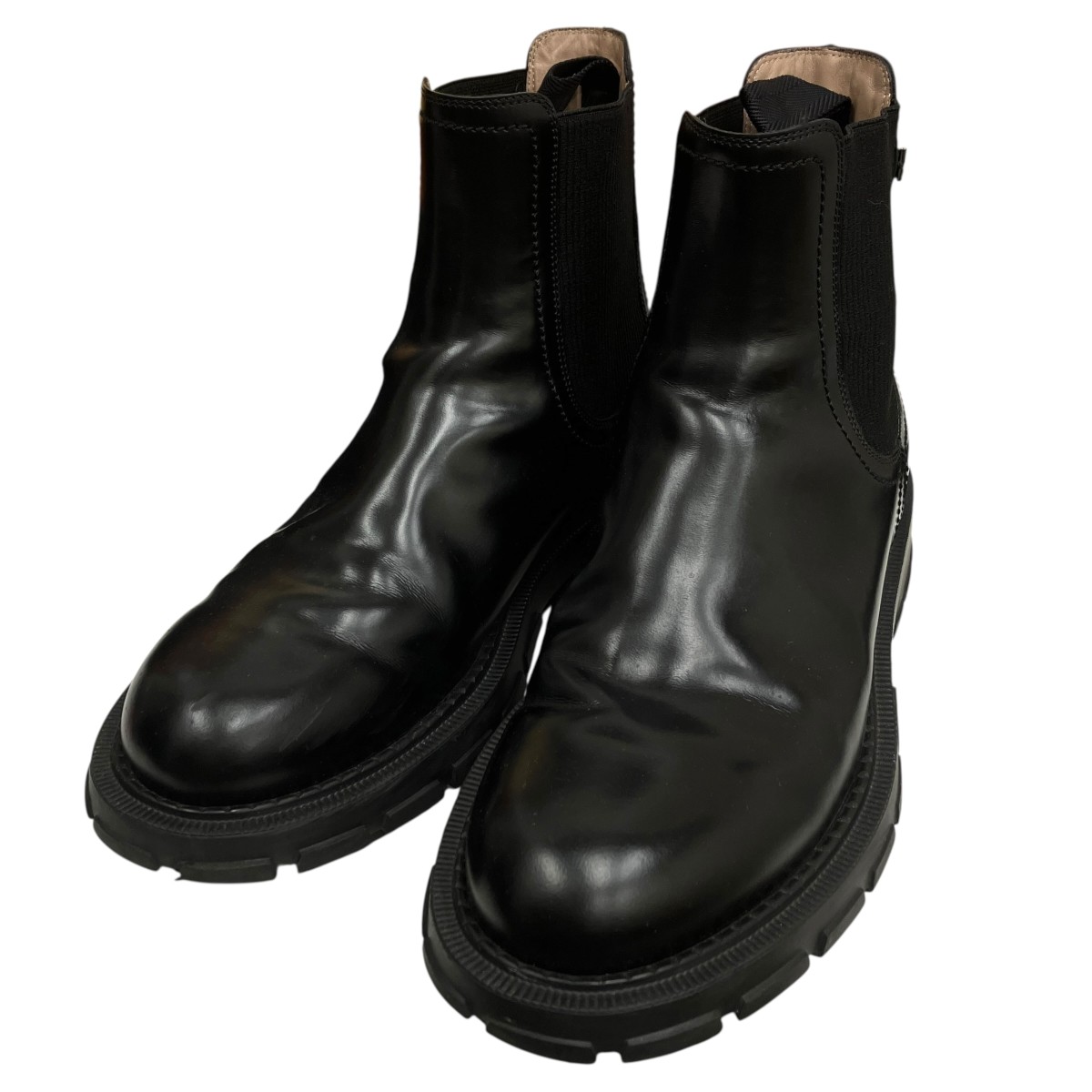 【中古】 Ferragamo　 ブーツ LN EE ブラック サイズ：7.5(25.5cm) 【150426】（フェラガモ）
