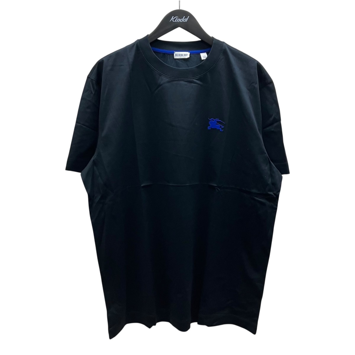 【中古】 BURBERRY　 半袖Tシャツ ブラック×ブルー サイズ：XXL 【150426】（バーバリー）