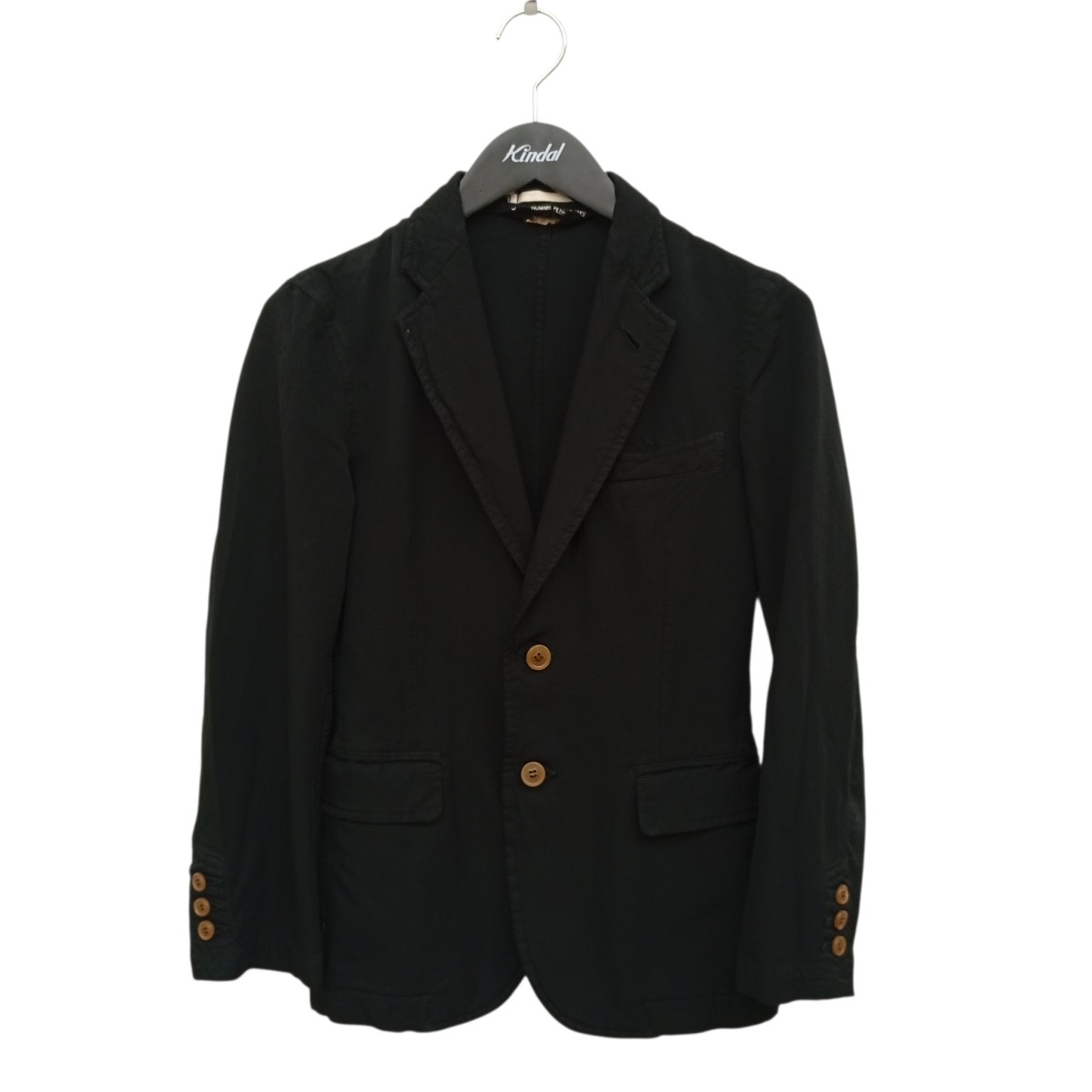 【中古】COMME des GARCONS HOMME PLUS2010 縮絨 テーラードジャケット PG-J089 ブラック サイズ：XS【価格見直し】｜ブランド古着のカインドオル