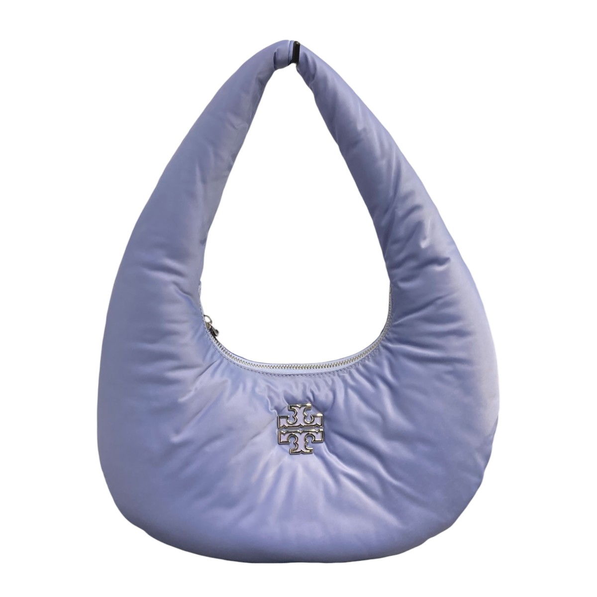 【中古】<br>TORY BURCH<br>BRITTEN NYLON PUFFY SHOULDER BAG ショルダーバッグ ラベンダー<br>【価格見直し】