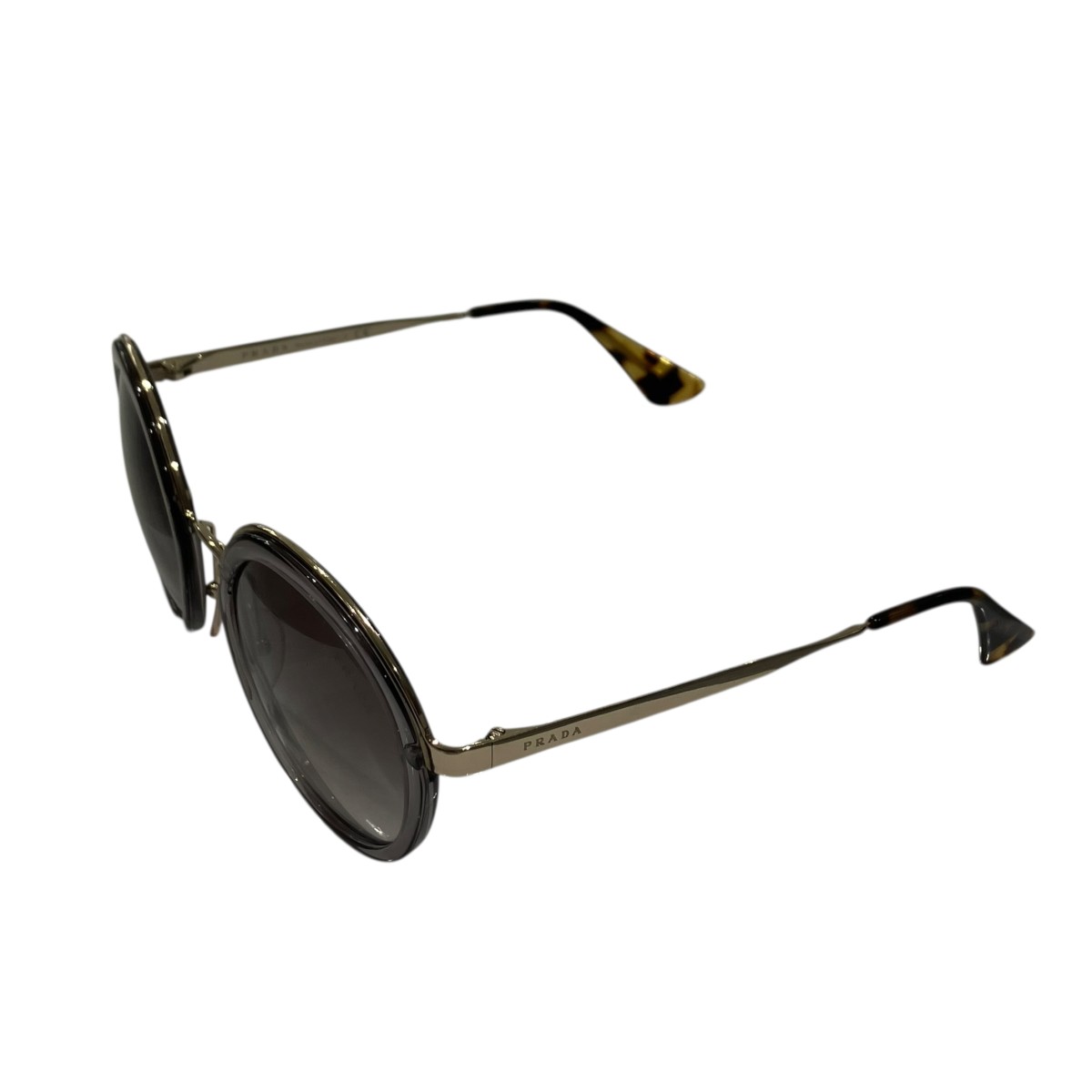 【中古】 PRADA　 サングラス SPR50T ブラウン×ベージュ サイズ：54□23 【150426】（プラダ）