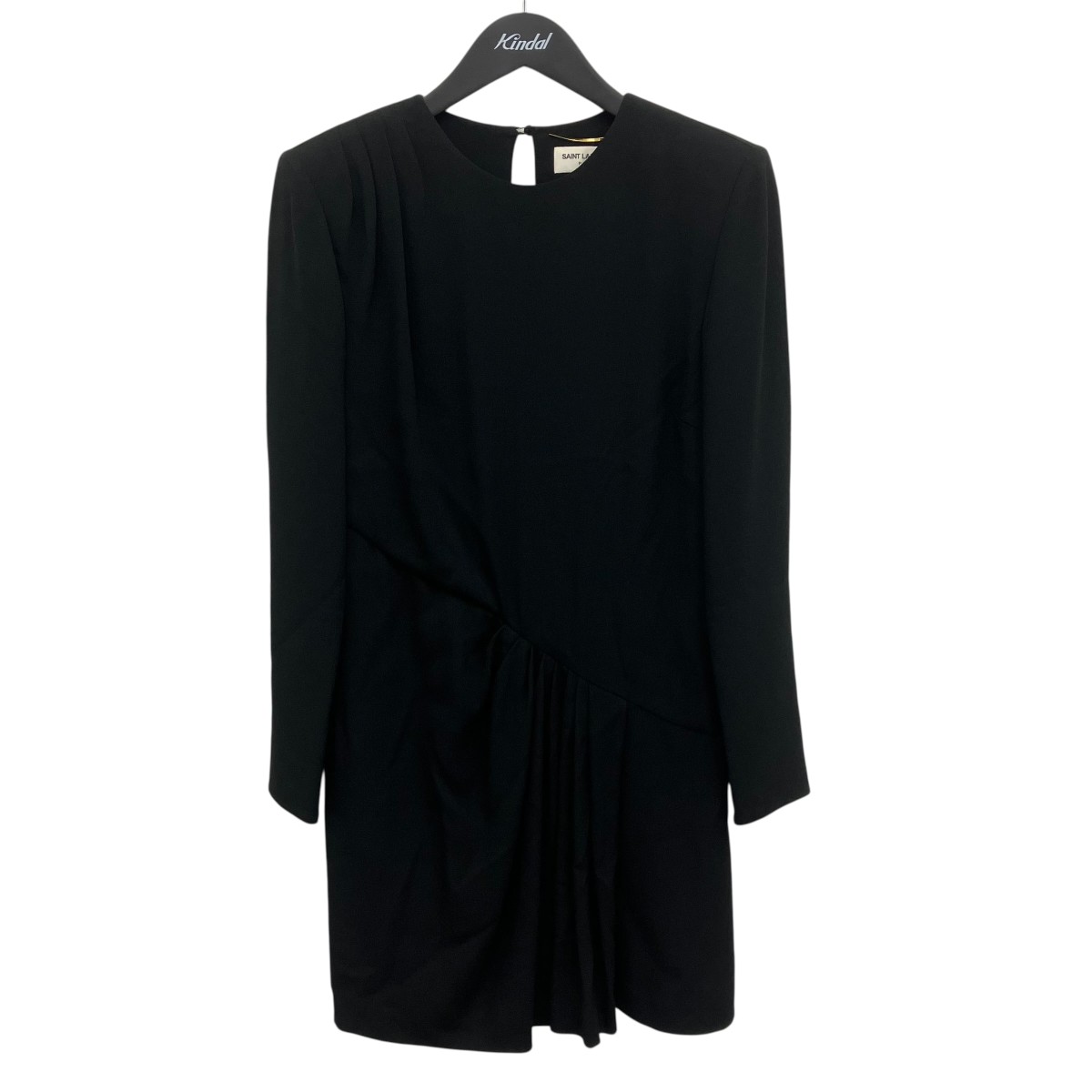 【中古】Saint Laurent Parisドレス ブラック サイズ：F36【価格見直し】｜ブランド古着のカインドオル 27,412円