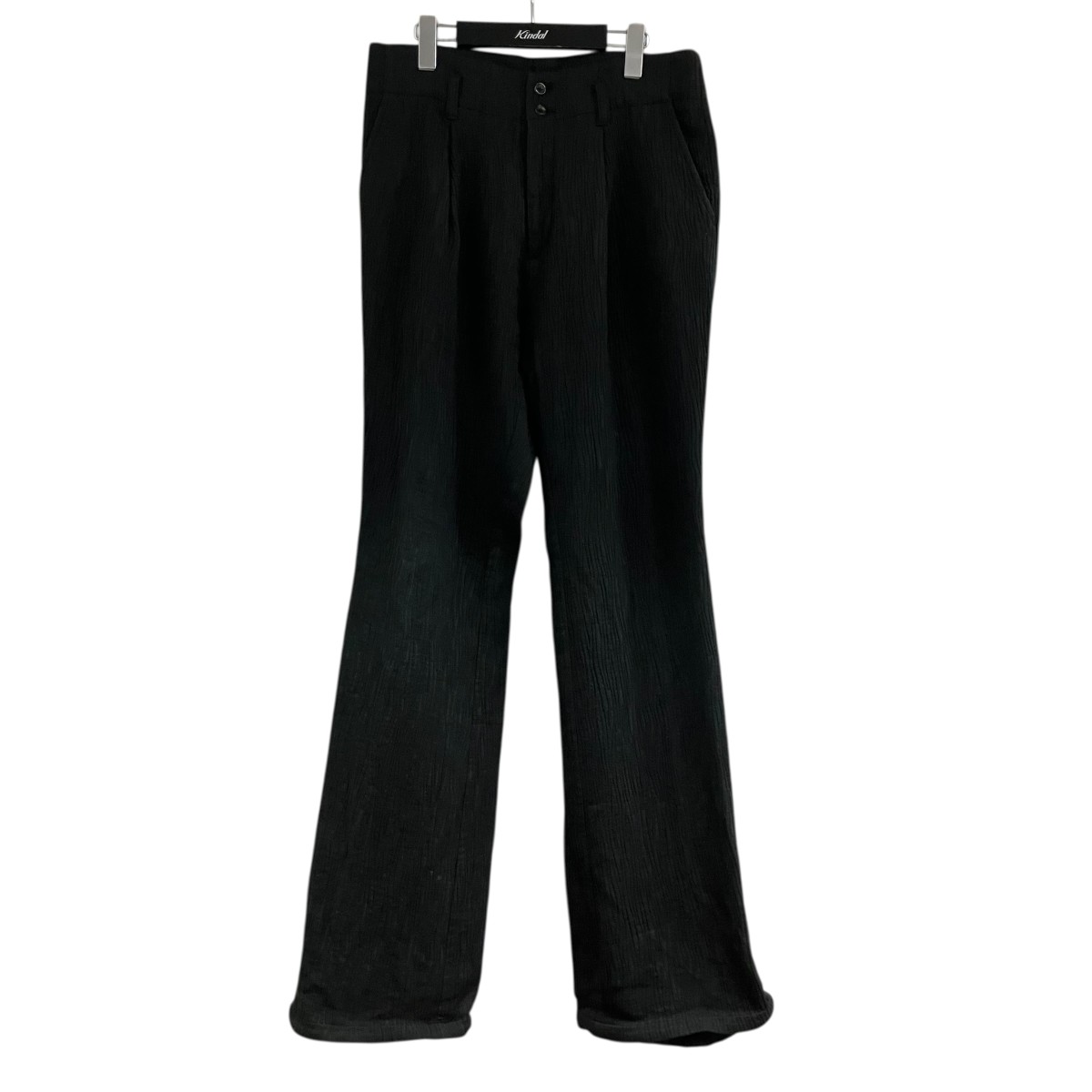 【中古】TAAKK クレープフレアパンツ ブラック サイズ：2 【150426】（ターク）
