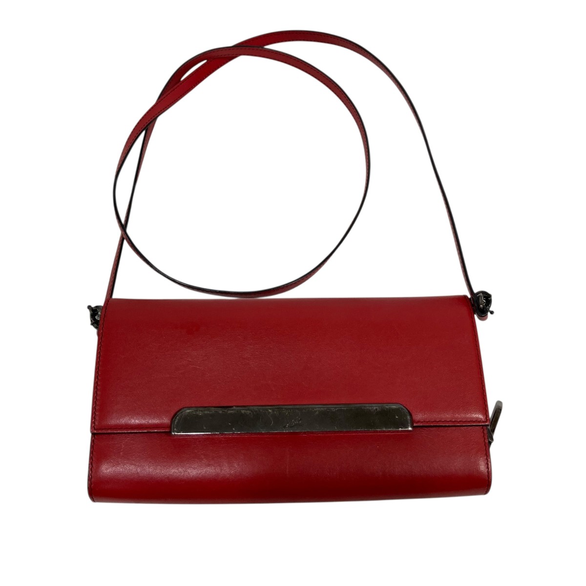 【中古】\u003cBR\u003eChristian Louboutin\u003cBR\u003eショルダーウォレット\u003cBR\u003e【必要経費思いなおす】