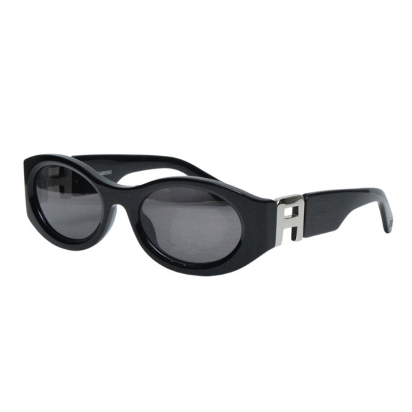 【中古】 AMBUSH　 GOGELEN SUNGLASSES　サングラス　BERI003 1007 ブラック×ブラックレンズ サイズ：55□21-145 【150426】（アンブッシュ）