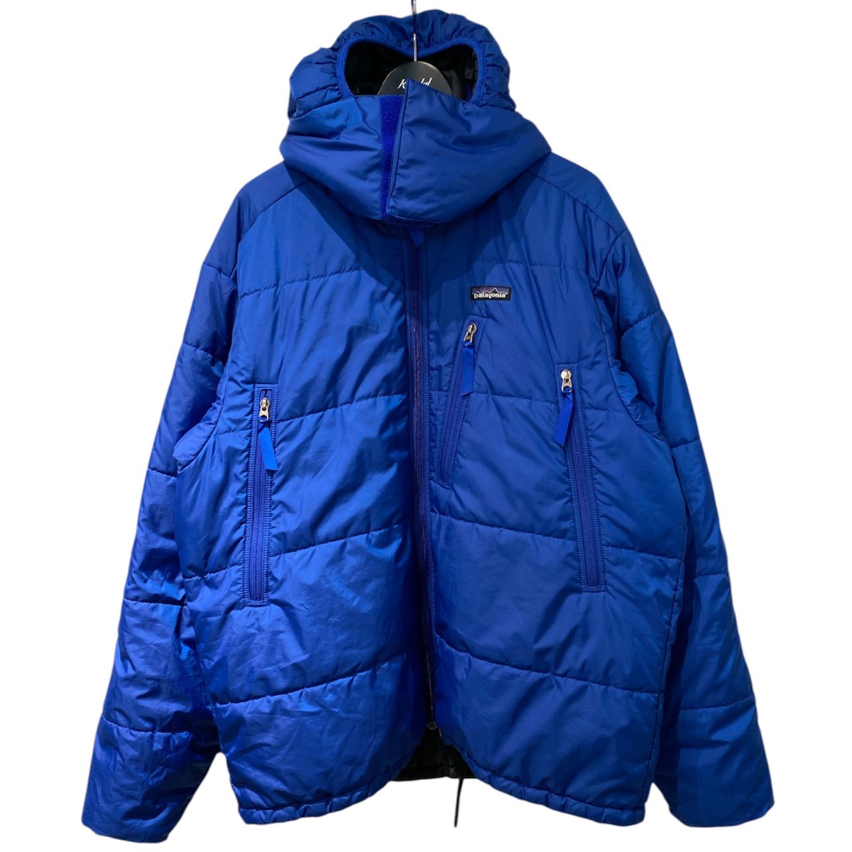 【中古】 Patagonia　 00’s 2002A／W Puff Jacketパフ中綿ジャケット 83990 ブルー サイズ：L 【150426】（パタゴニア）