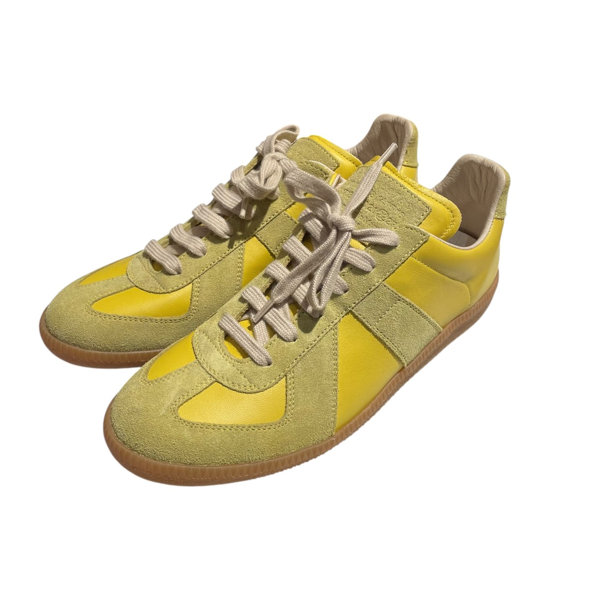 【中古】 Martin Margiela22　 ローカットスニーカー S37WS0189 イエロー サイズ：41 【150426】（マルタンマルジェラライン22）