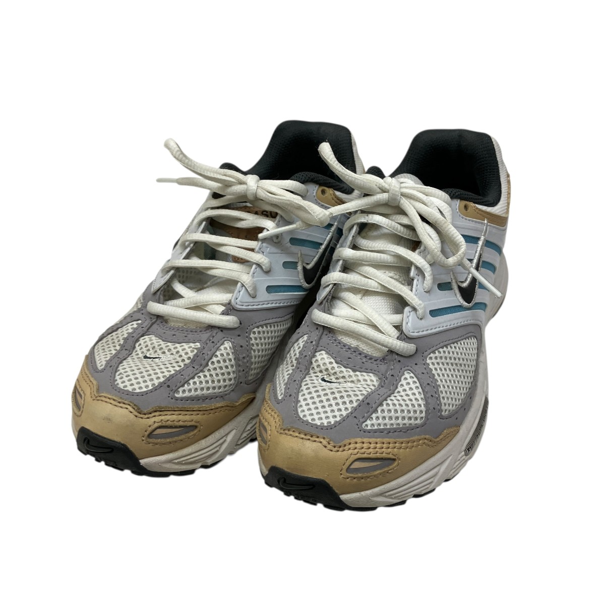 【中古】 NIKE　 Air Pegasus 2K5 White Glacier Blue Tan スニーカー HM4348-100 ホワイト サイズ：23.5cm 【160426】（ナイキ）
