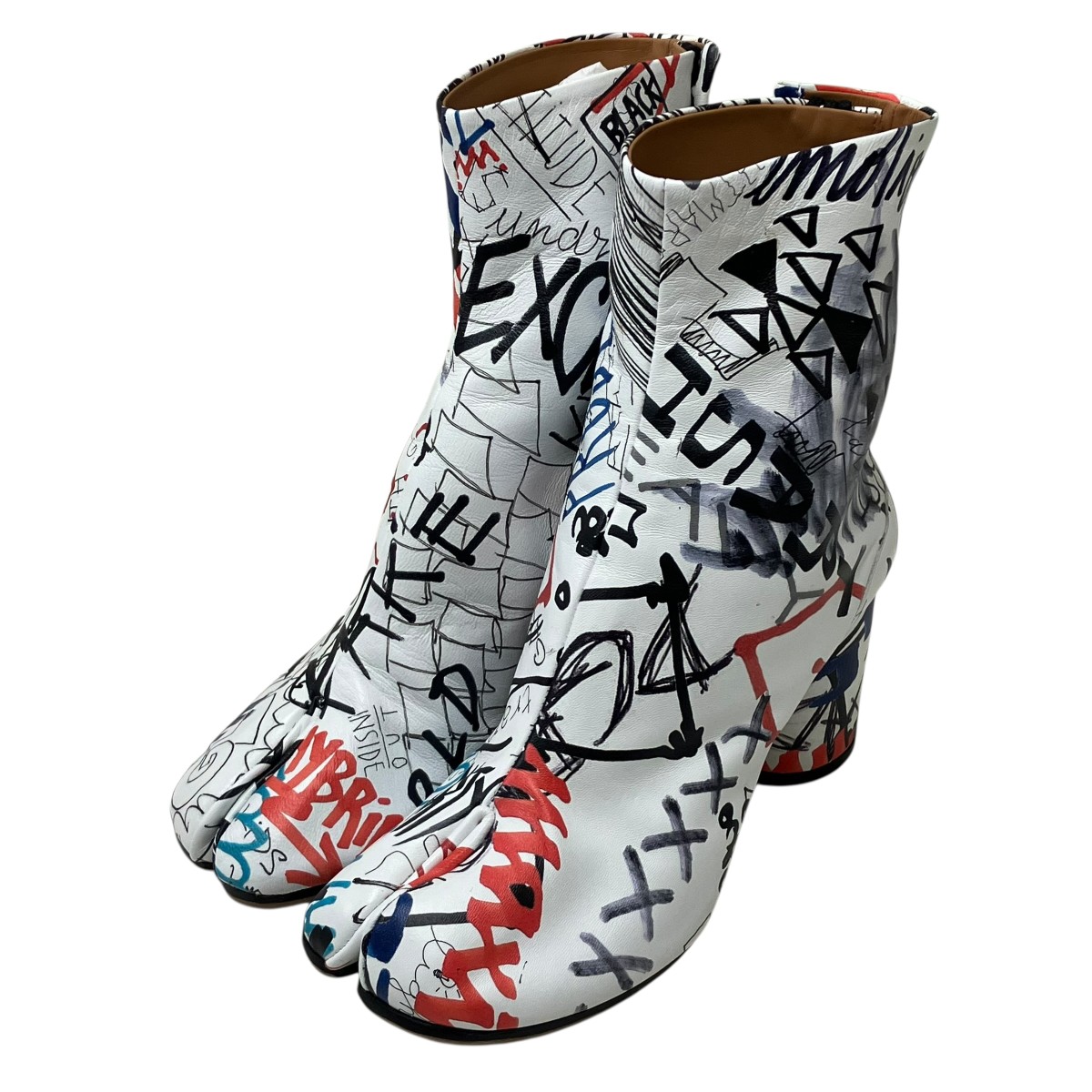 【中古】Maison Margiela 足袋ブーツ 白いこと 大きさ：38 【160426】（メゾンマルジェラ）