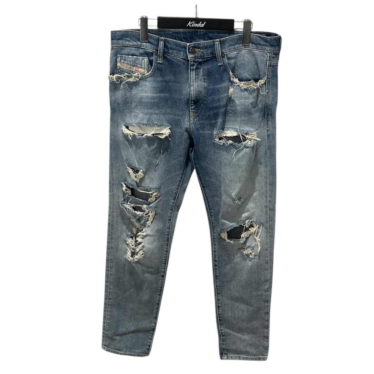【中古】DIESEL D-STRUKT SLIM 00SPW4 衝突製作 ジーンズズボン下 インディゴ 大きさ：34/30 【160426】（ディーゼル）