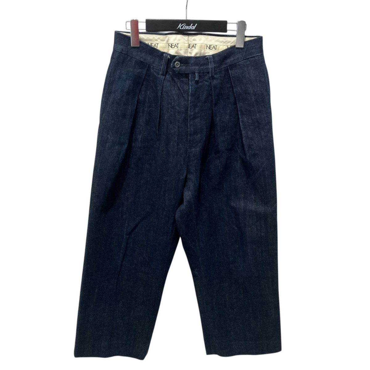 【中古】NEAT WIDE  デニムパンツ インディゴ サイズ：44 【160426】（ニート）