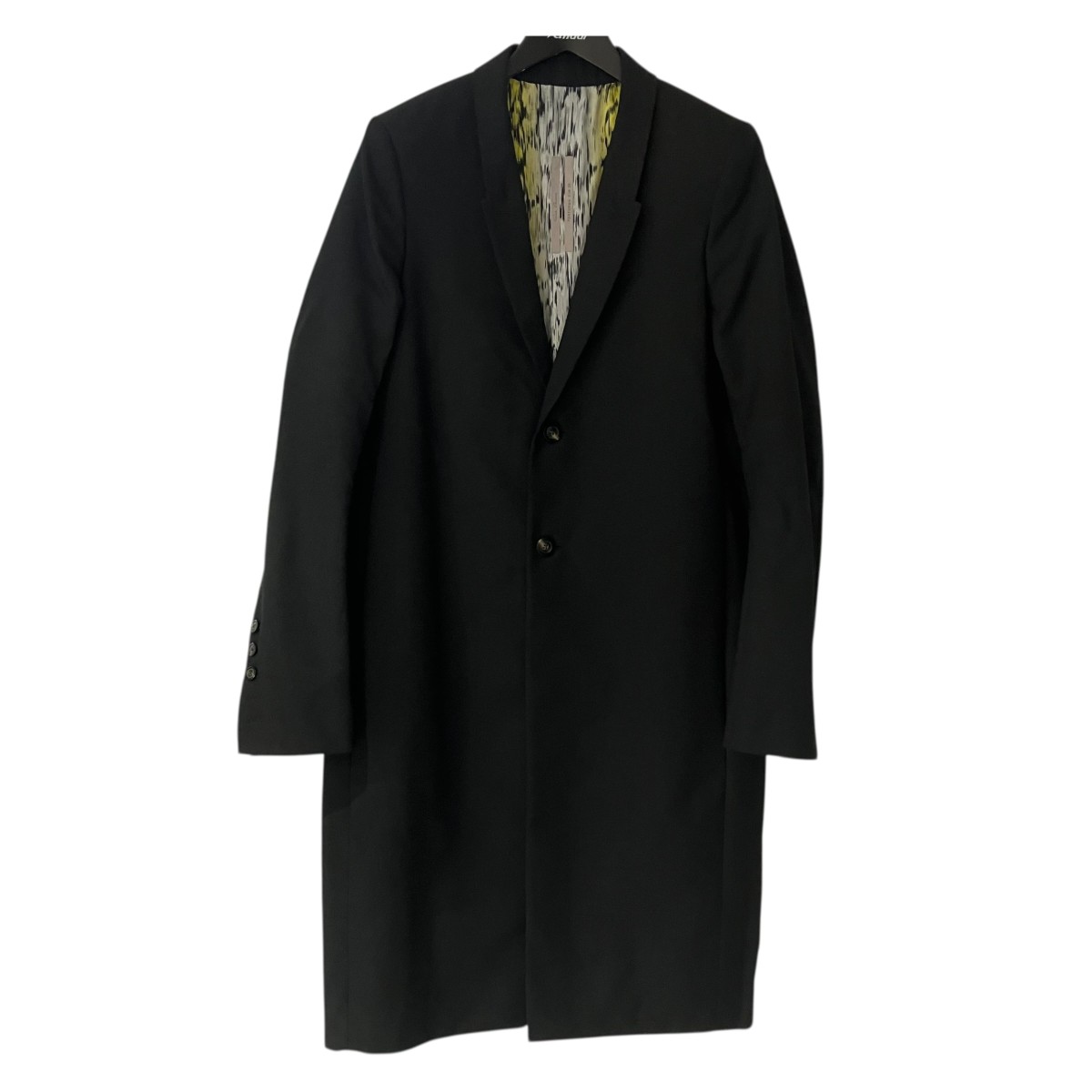 【中古】RICK OWENSMoreau Coat コート RU20F3952-CVR ブラック サイズ：48【価格見直し】｜ブランド古着のカインドオル