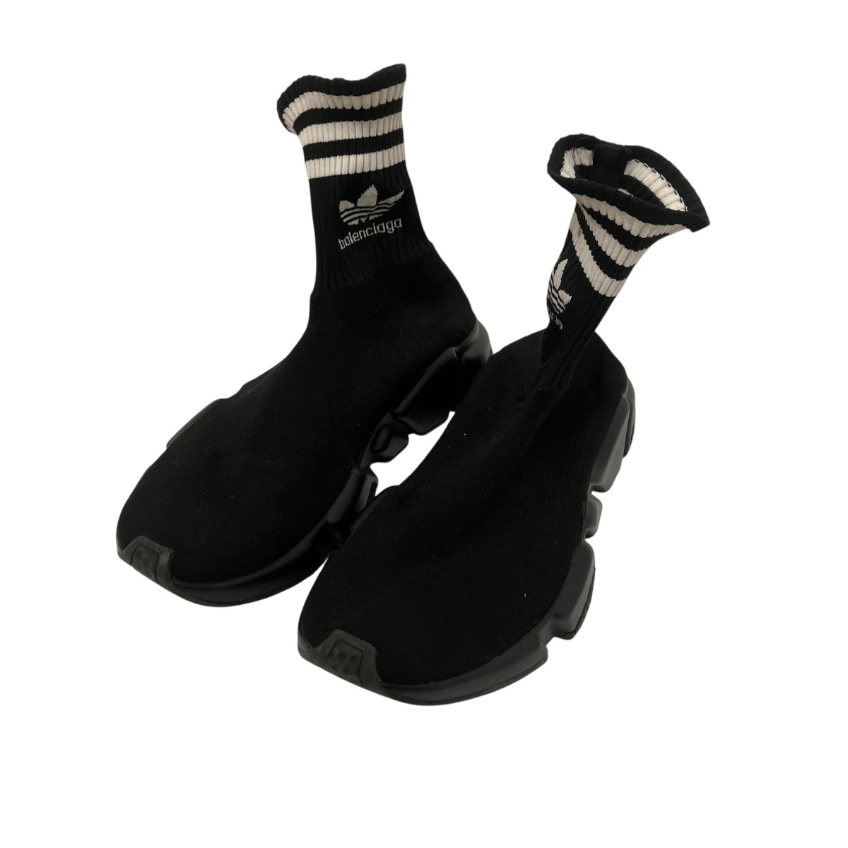 【中古】 BALENCIAGA　 スピードトレーナー ブラック サイズ：26cm 【160426】（バレンシアガ）