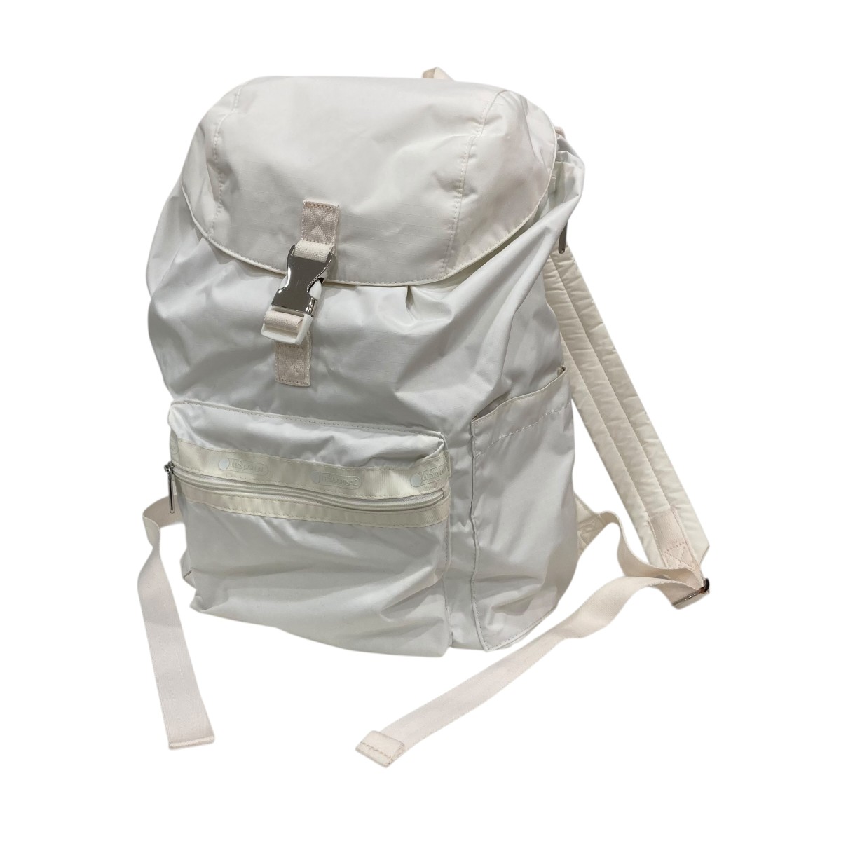 【中古】 LeSportsac　 バックパック ホワイト 【160426】（レスポートサック）