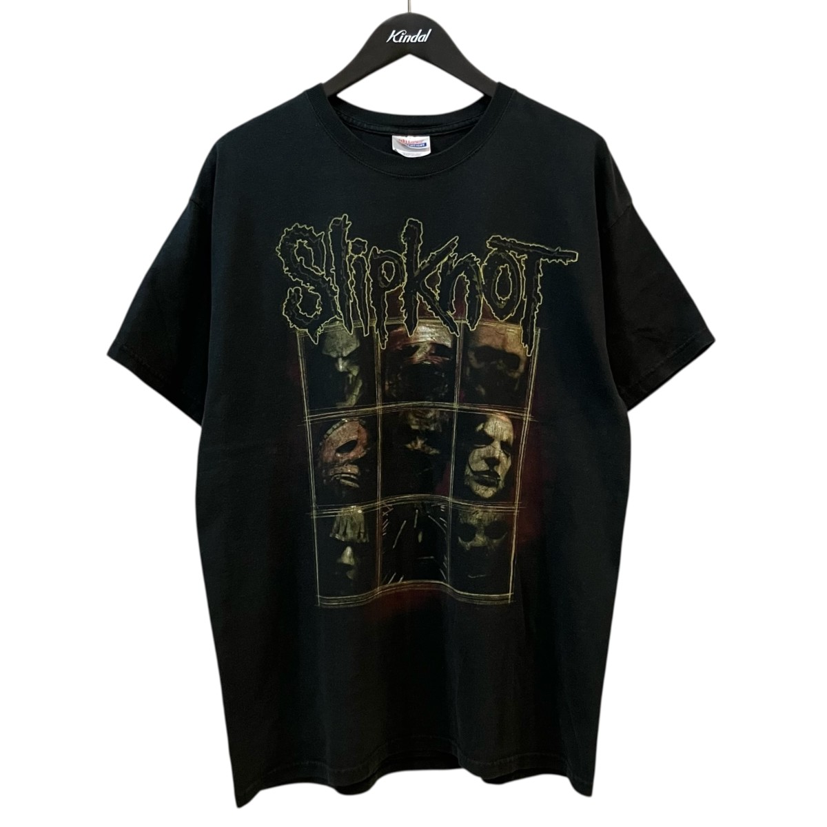【中古】\u003cBR\u003eVINTAGE\u003cBR\u003e「Slioknot」 ダンス楽隊プルオーバー 黒いこと 大きさ：L\u003cBR\u003e【通貨価値思いなおす】