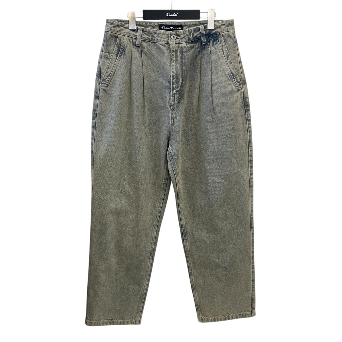 【中古】 YES EYE SEE　 タックデニムパンツ YS243DPA5P01 ベージュ サイズ：M 【170426】（イエスアイシー）