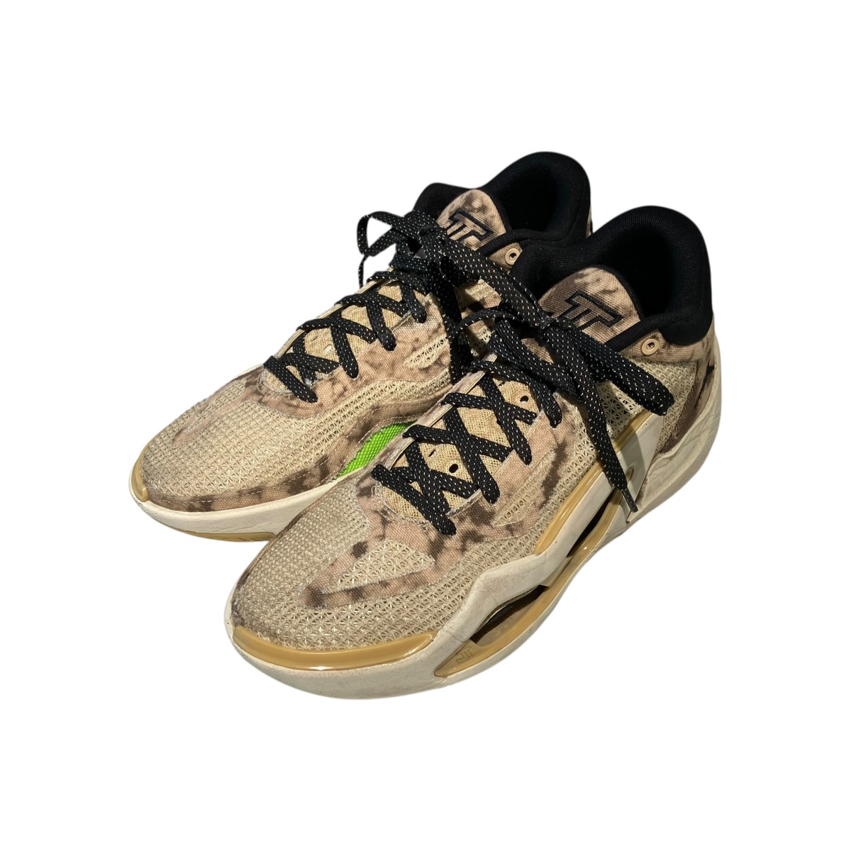 【中古】 NIKE　 Jordan Tatum 1 Denim ローカットスニーカー DZ3320-200 ベージュ サイズ：26.5 【170426】（ナイキ）