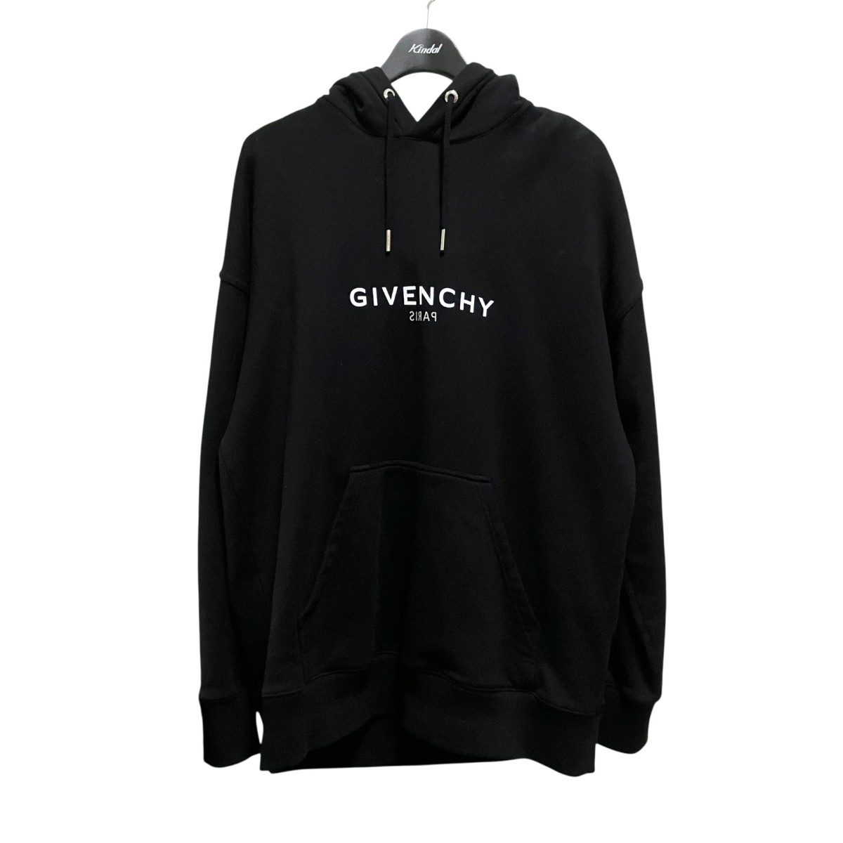 【中古】GIVENCHY ティーシャツパーカー BMJ0HC3Y8N 黒いこと 大きさ：L 【170426】（ジバンシィ）