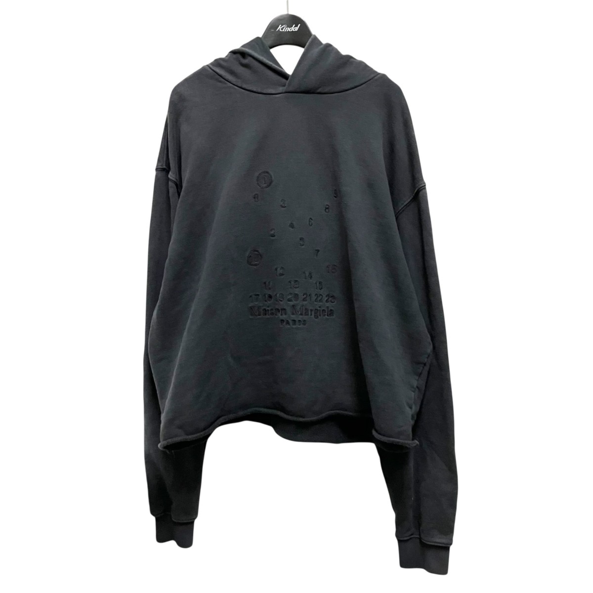 【中古】 MM6 Maison Margiela　 プルオーバーパーカー S50GU0205 ダークグレー サイズ：S 【170426】（マルタンマルジェラ）