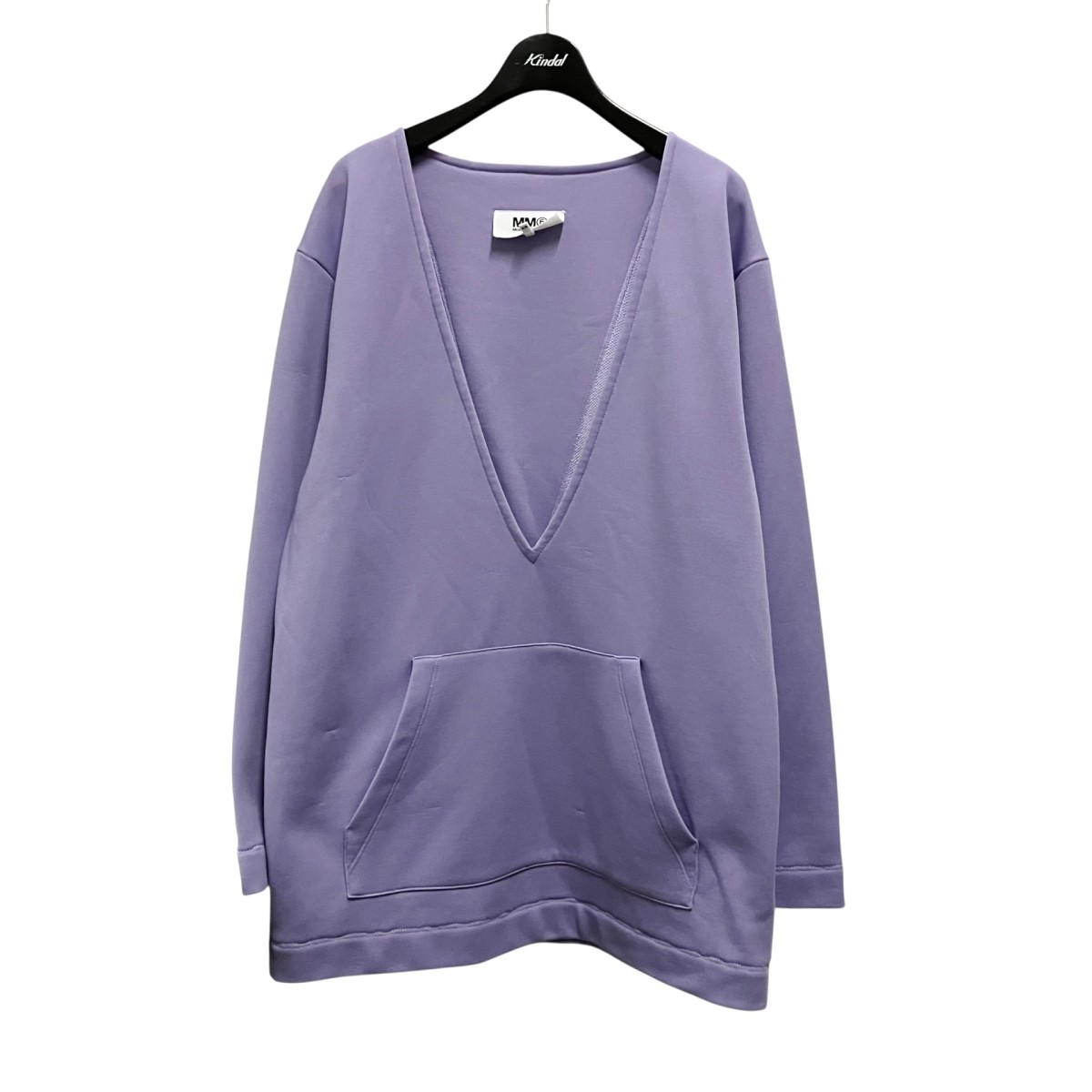 【中古】 MM6 Maison Margiela　 Vネックトレーナー S32GU0140 バイオレット サイズ：XS 【170426】（マルタンマルジェラ）