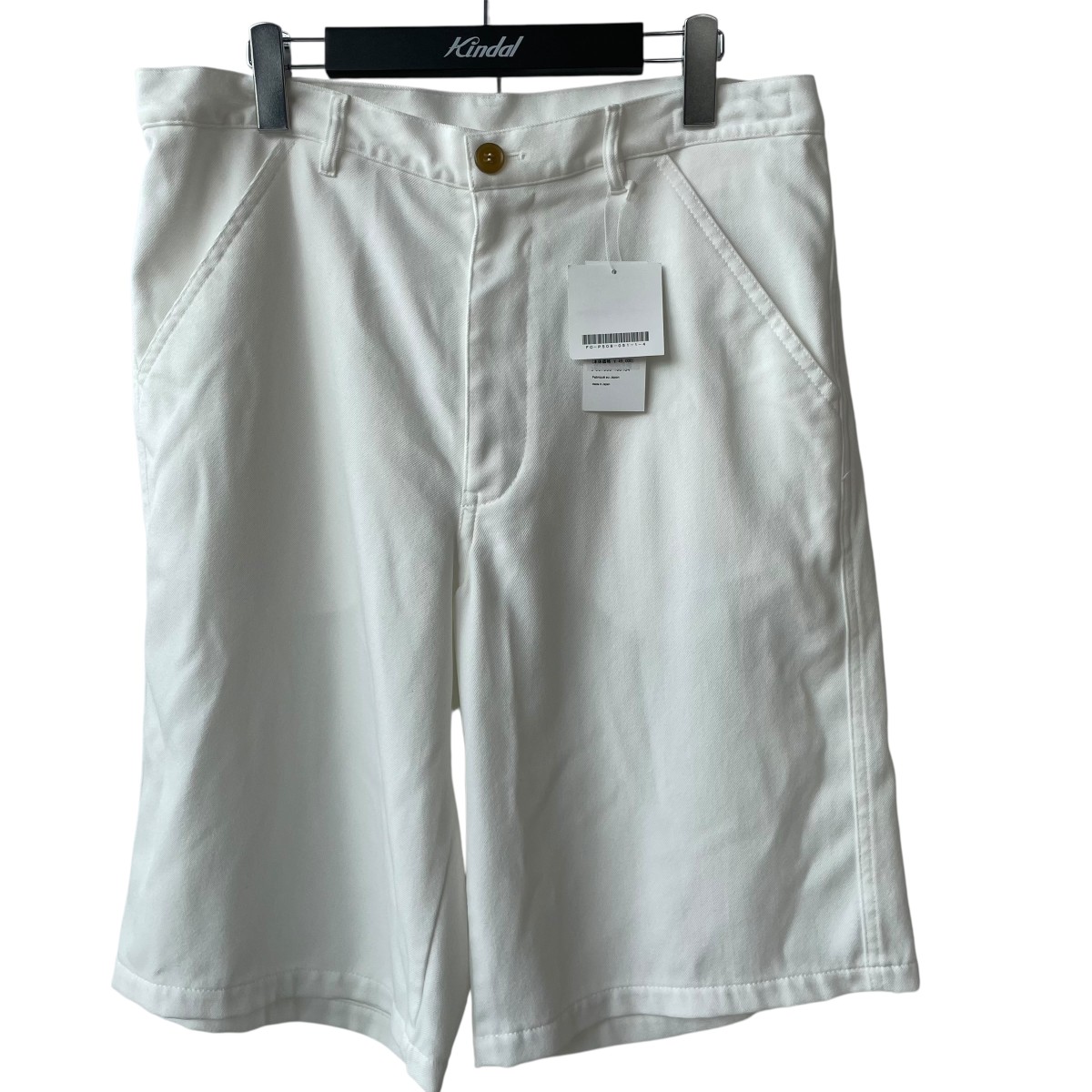 【中古】COMME des GARCONS SHIRTコムデギャルソンシャツ ハーフパンツ ホワイト サイズ:L【価格見直し】|ブランド古着のカインドオル