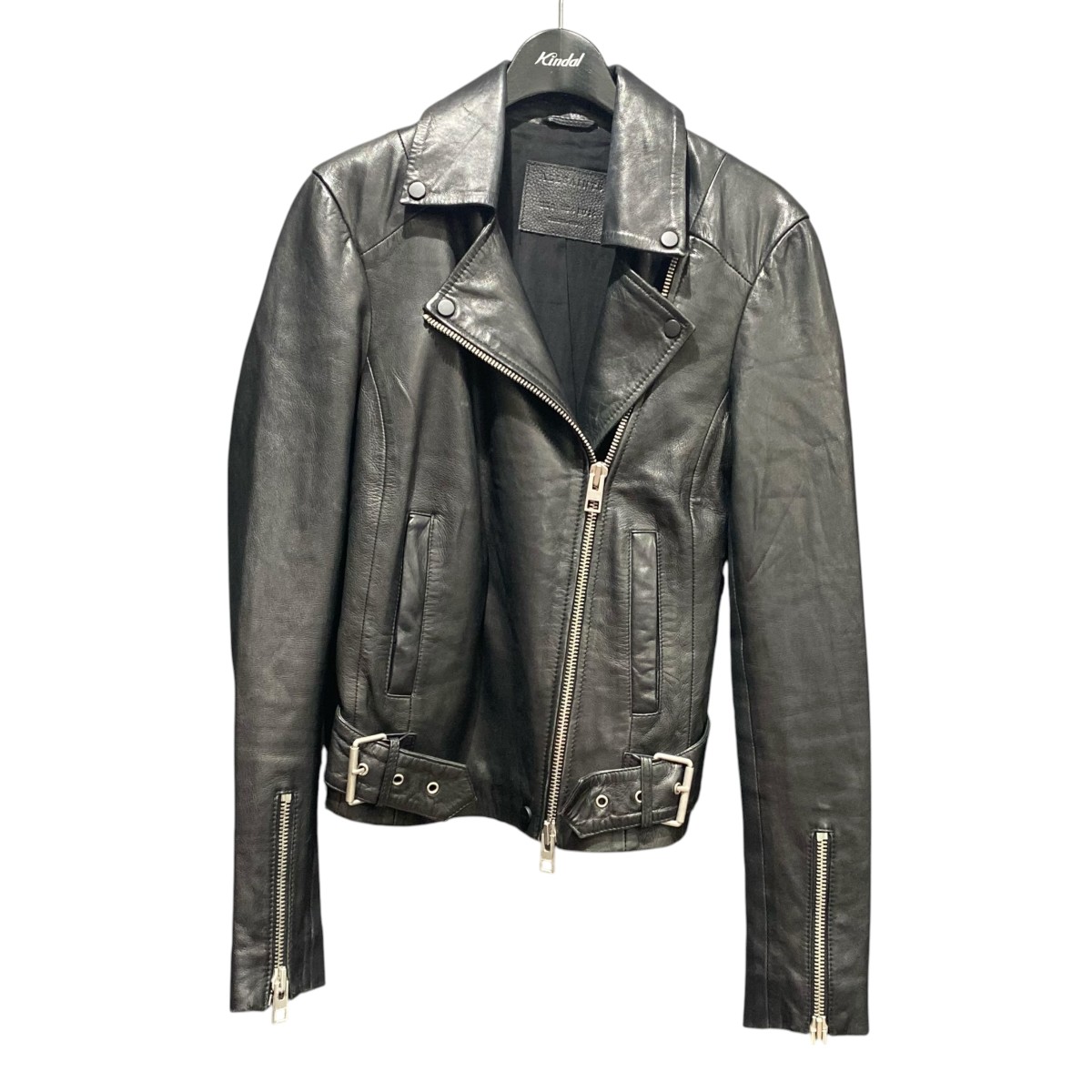 【中古】 ALL SAINTS　 レザージャケット ブラック 【170426】（オールセインツ）