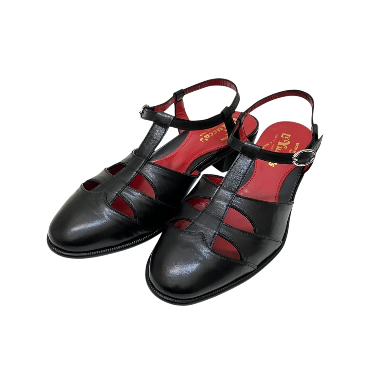 【中古】 Le Yucca’s　 グルカサンダル ブラック サイズ：36 1/2 【180426】（レユッカス）