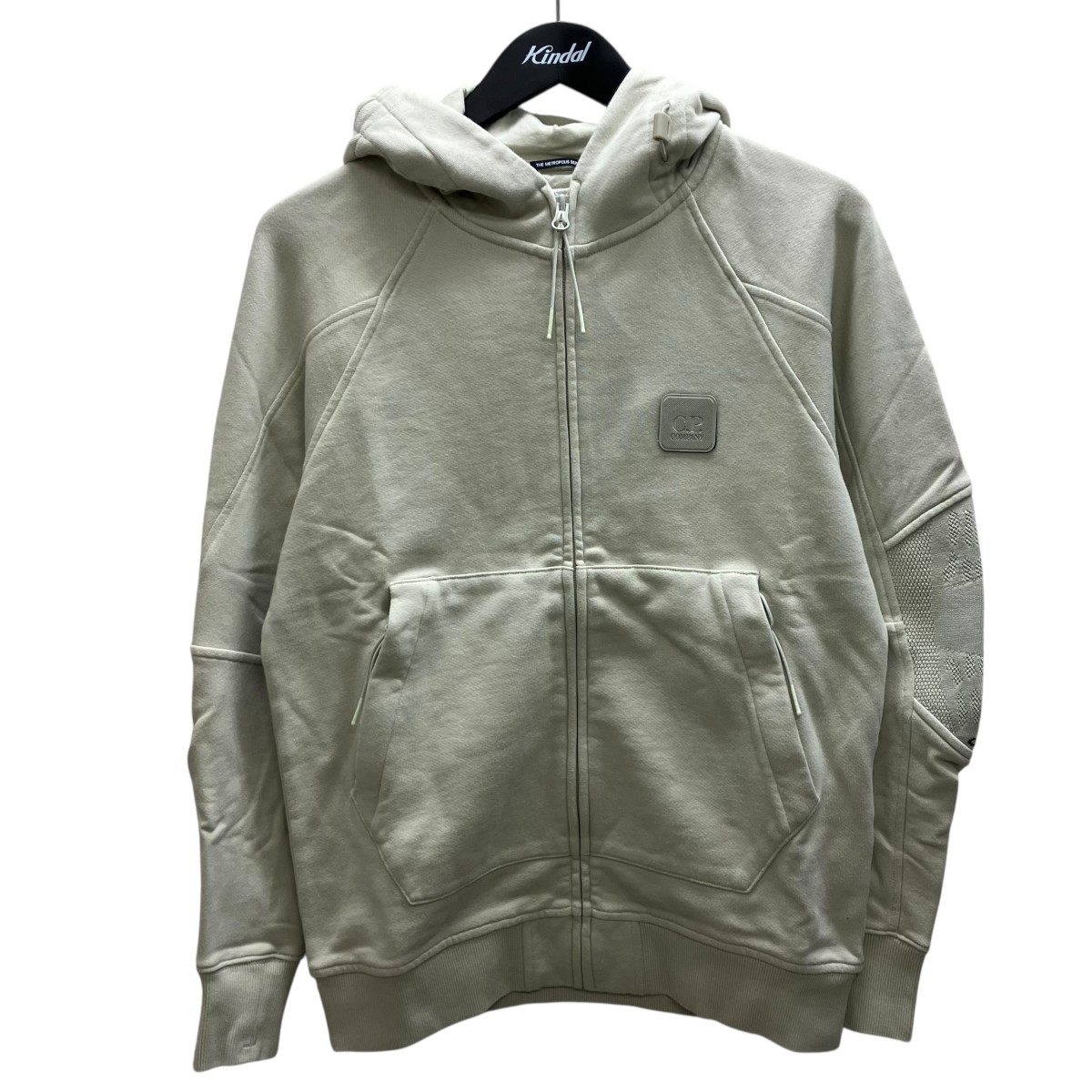 【中古】 C．P COMPANY　 ジップパーカー ライトグレー サイズ：XS 【180426】（シーピーカンパニー）