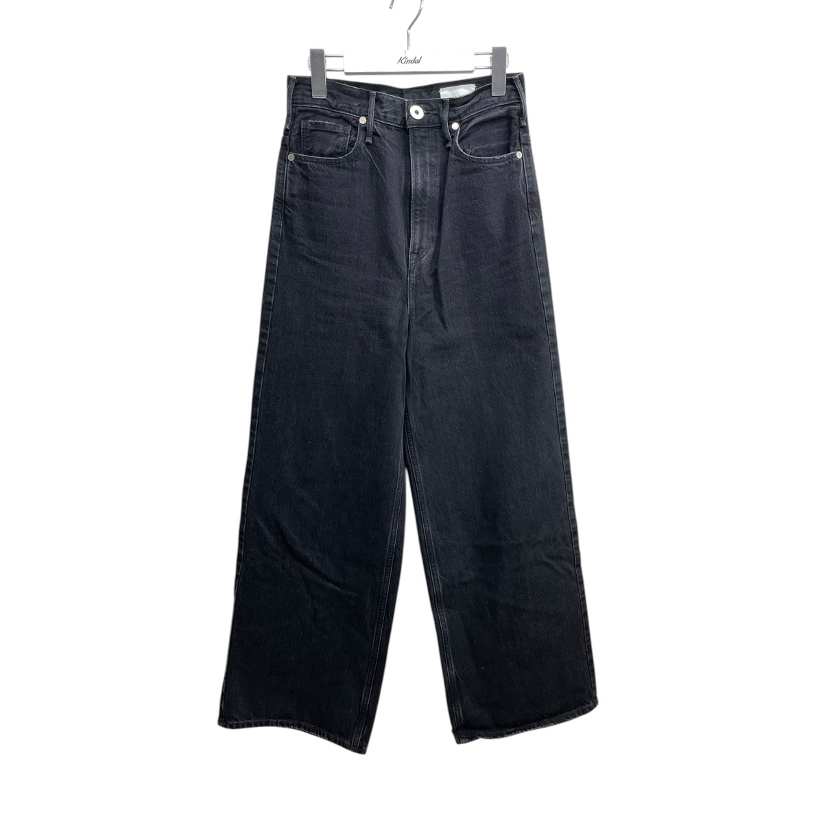 【中古】 upper hights　 THE SISTER デニムパンツ 8BB2048B02LPB ブラック サイズ：22 【180426】（アッパーハイツ）