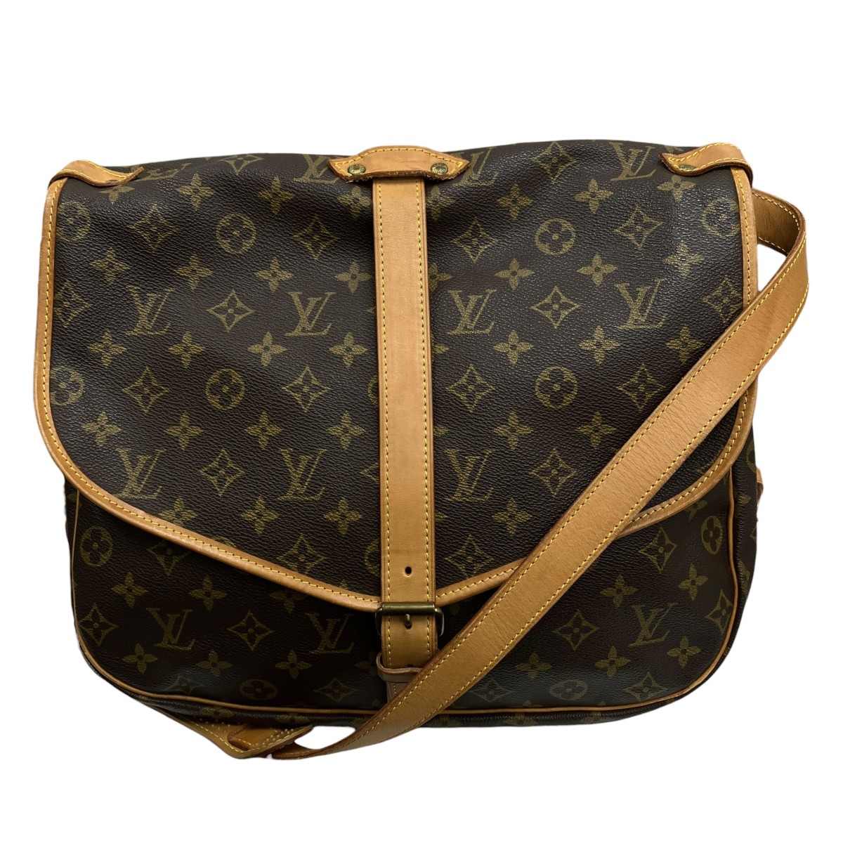 【中古】\u003cBR\u003eLOUIS VUITTON\u003cBR\u003eソミュール35 ショルダーバッグ M42254\u003cBR\u003e