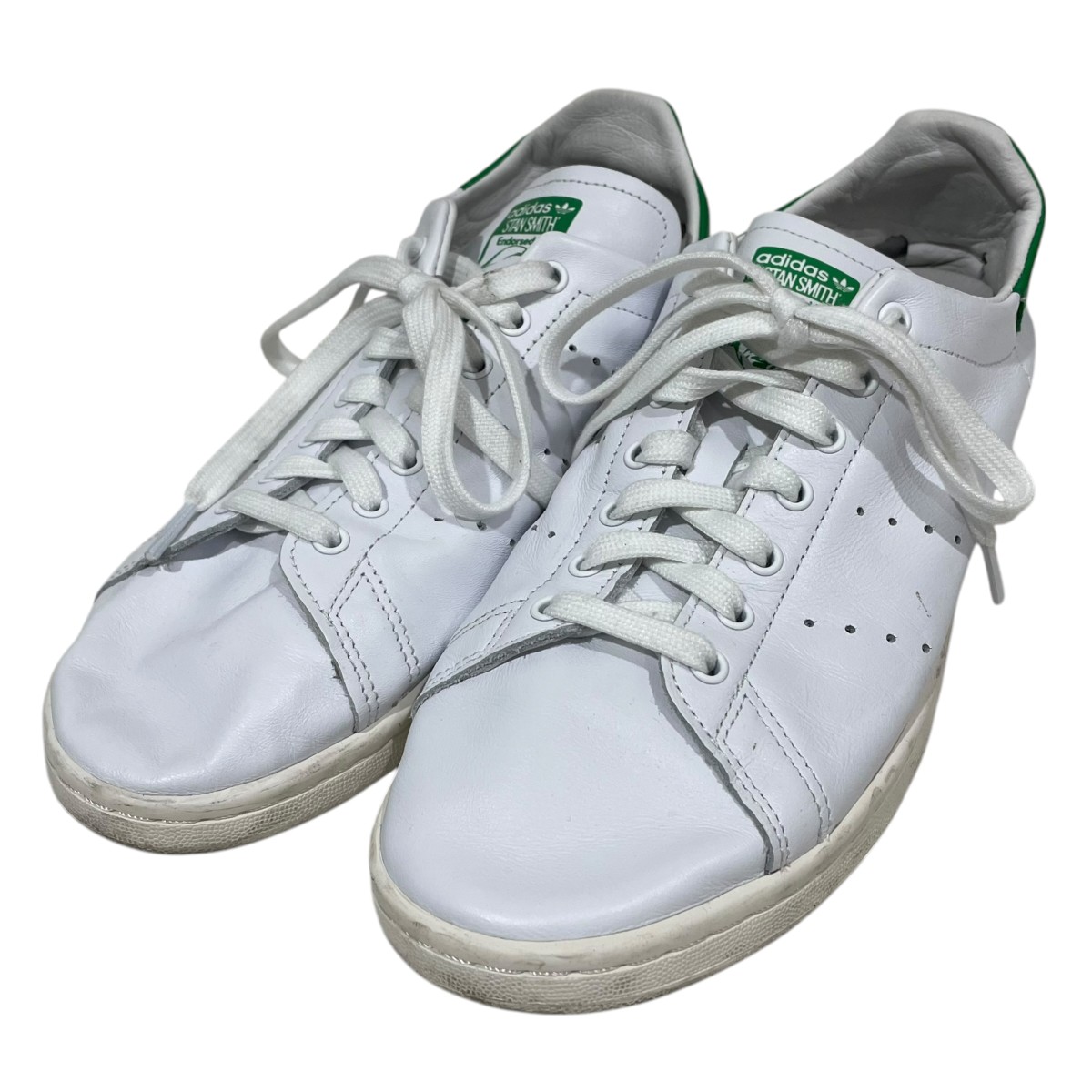 【中古】<br>adidas<br>スニーカー STAN SMITH DECON スタンスミス デコン IE9118 ホワイト・グリーン サイズ：27cm<br>【価格見直し】