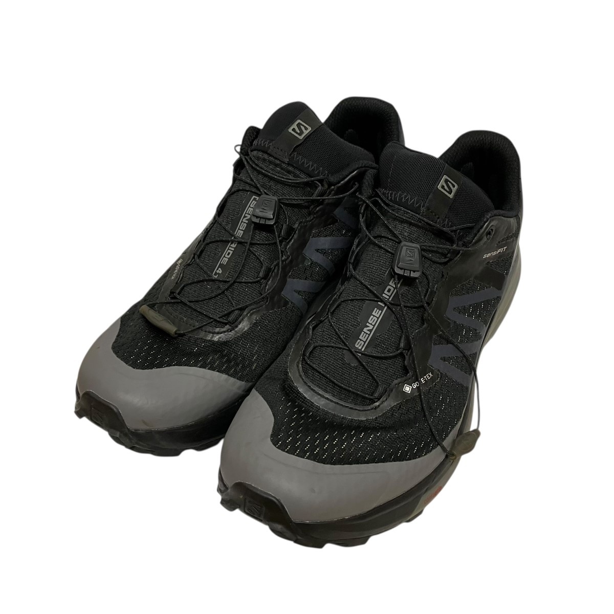 【中古】 SALOMON ローカットスニーカー 225389 ブラック サイズ:28.0cm 【180426】(サロモン)