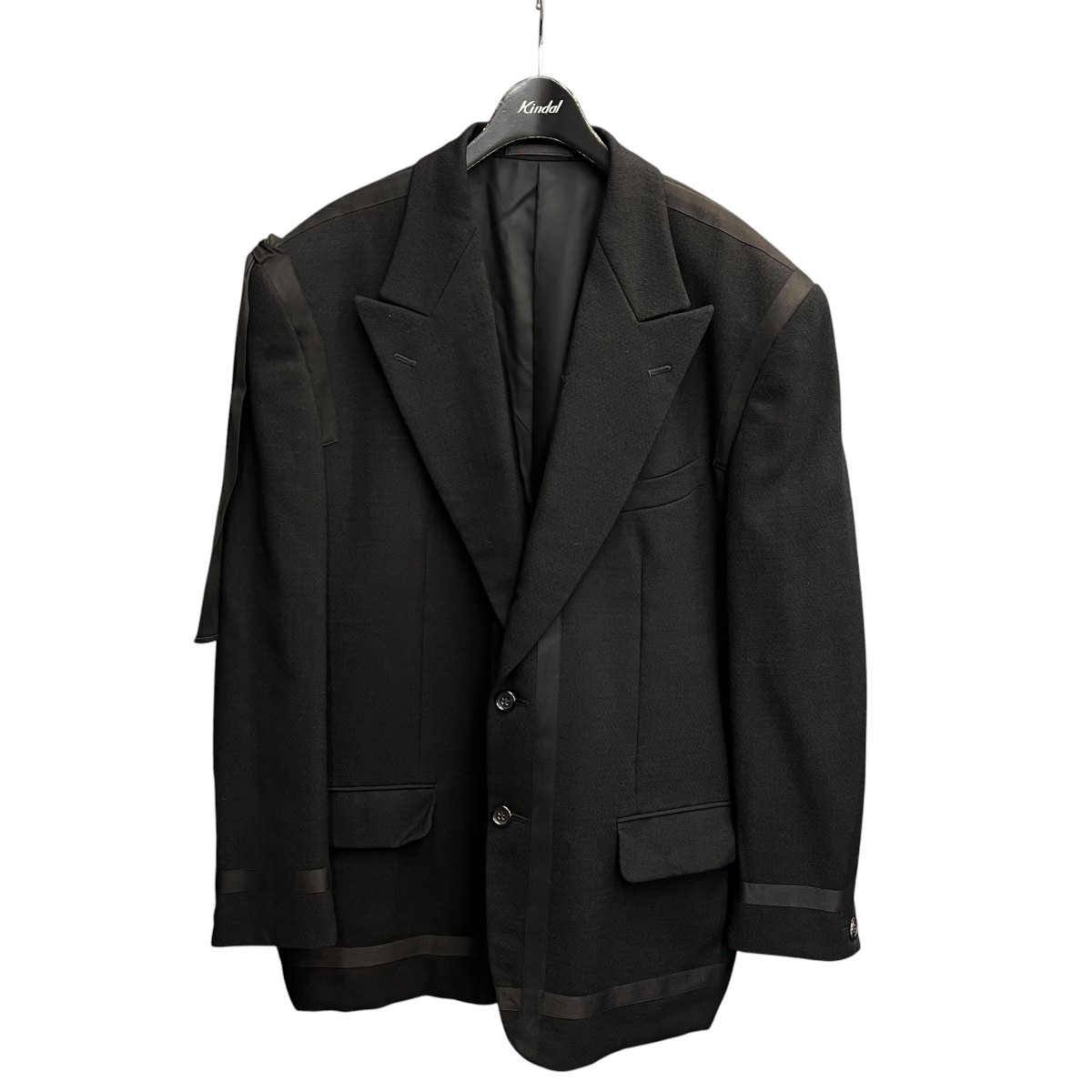 【中古】 COMME des GARCONS HOMME PLUS　 AD1989 テーラードジャケット PJ 05027ZM ブラック サイズ：M 【180426】（コムデギャルソンオムプリュス）